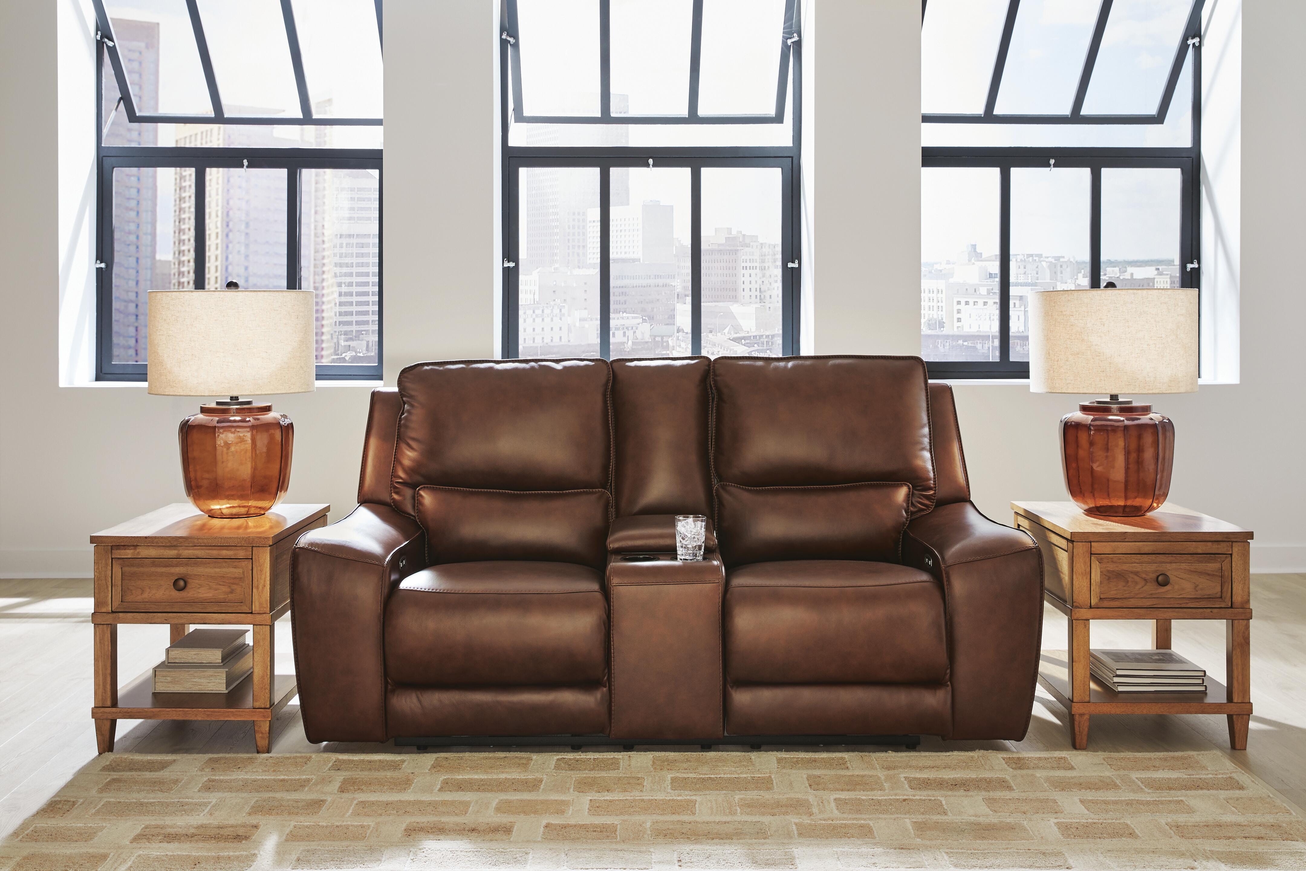 DeepWakes Reclining Living Room Set - Ideal Furniture (Fresno,CA) 