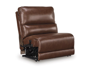 DeepWakes Power Reclining Sectional with Chaise - Ideal Furniture (Fresno,CA) 