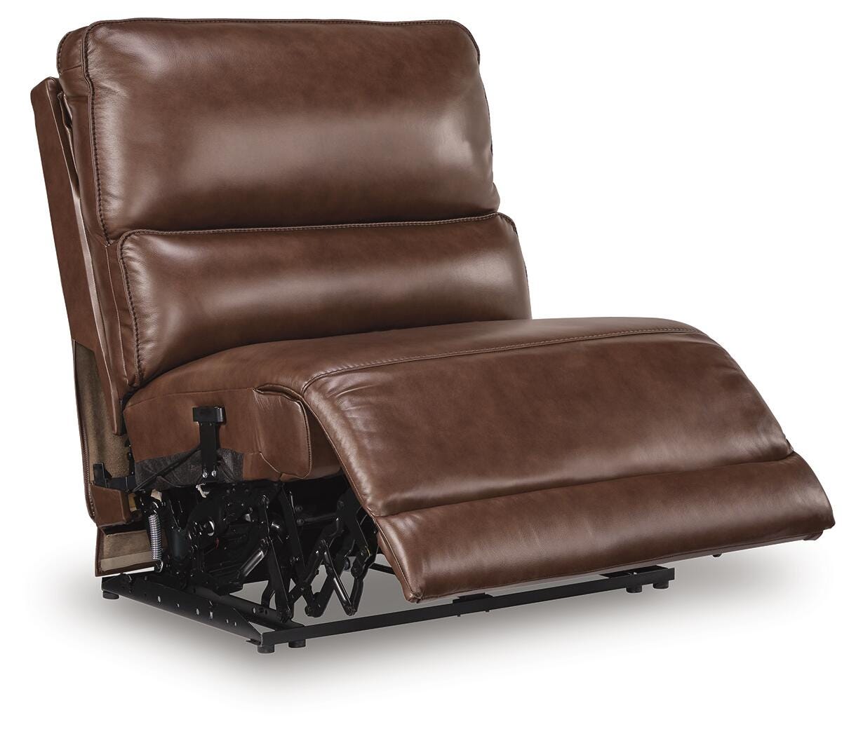 DeepWakes Reclining Sectional with Storage Console - Ideal Furniture (Fresno,CA) 