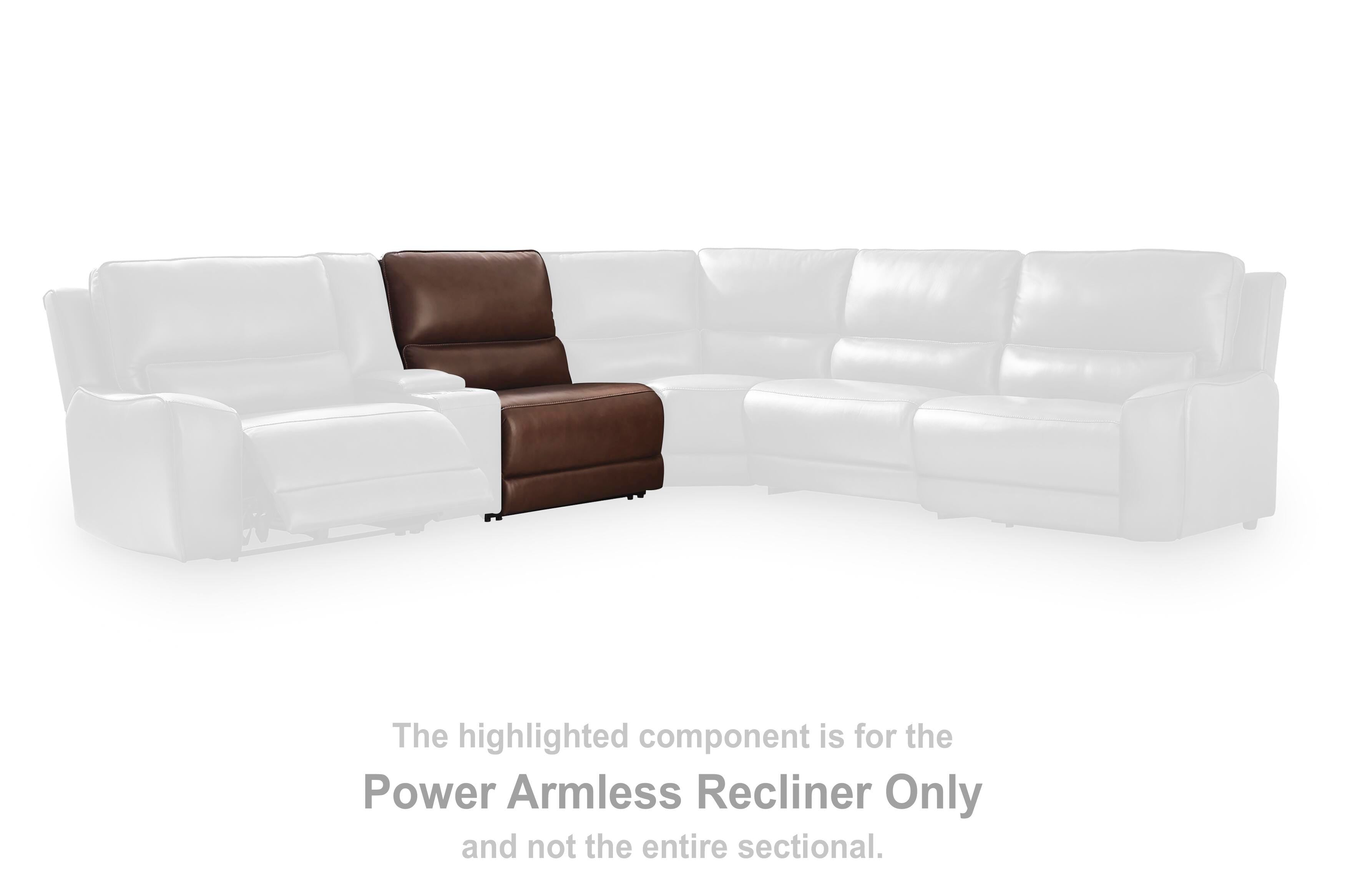 DeepWakes Power Reclining Sectional with Chaise - Ideal Furniture (Fresno,CA) 