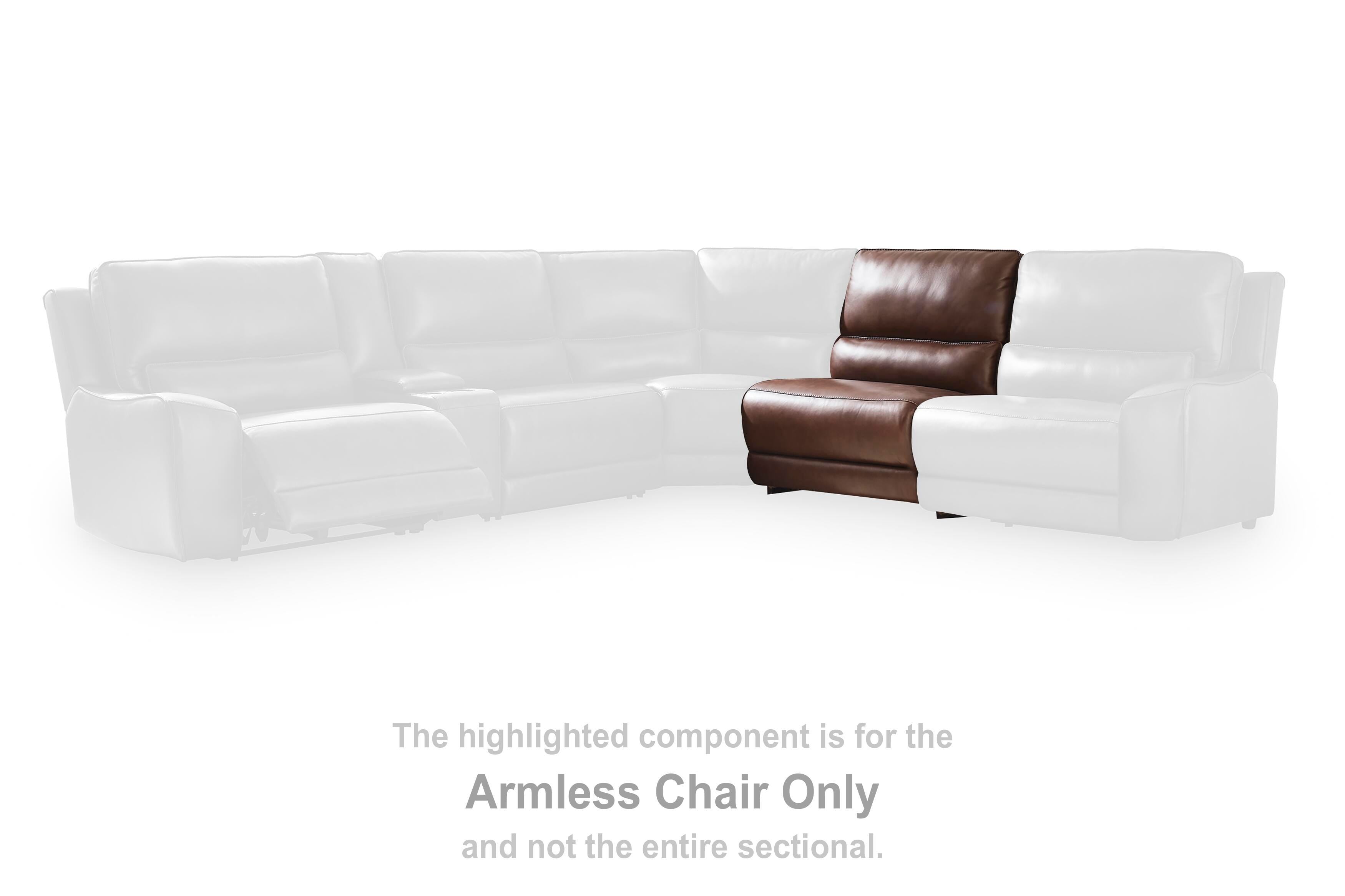 DeepWakes Power Reclining Sectional with Chaise - Ideal Furniture (Fresno,CA) 