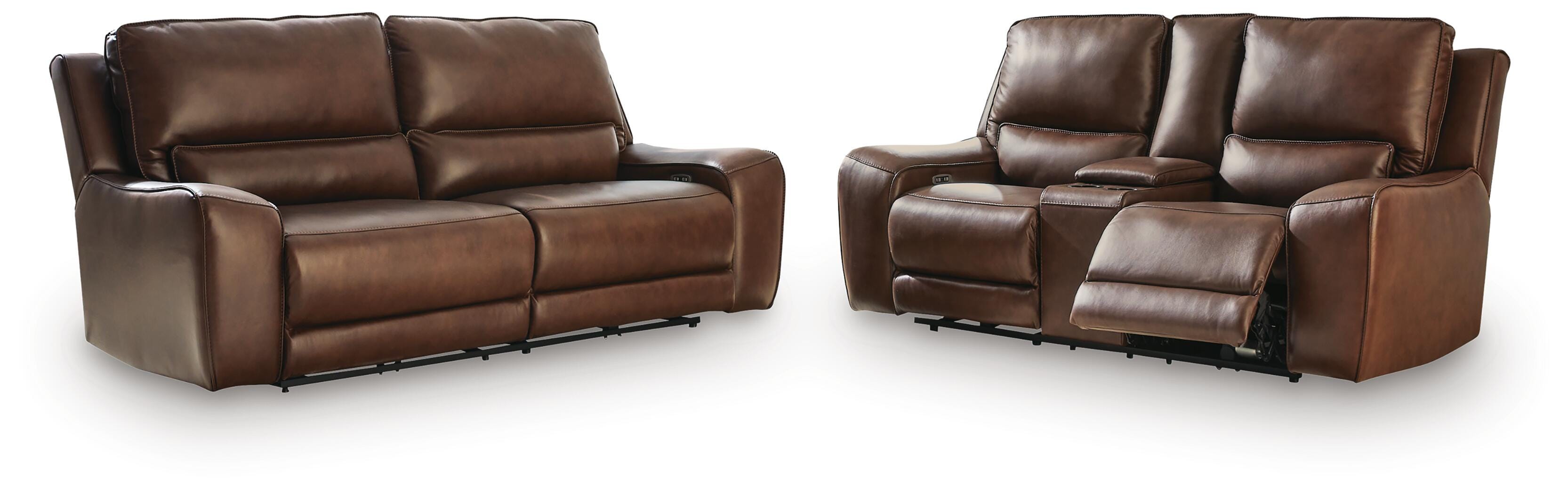 DeepWakes Reclining Living Room Set - Ideal Furniture (Fresno,CA) 