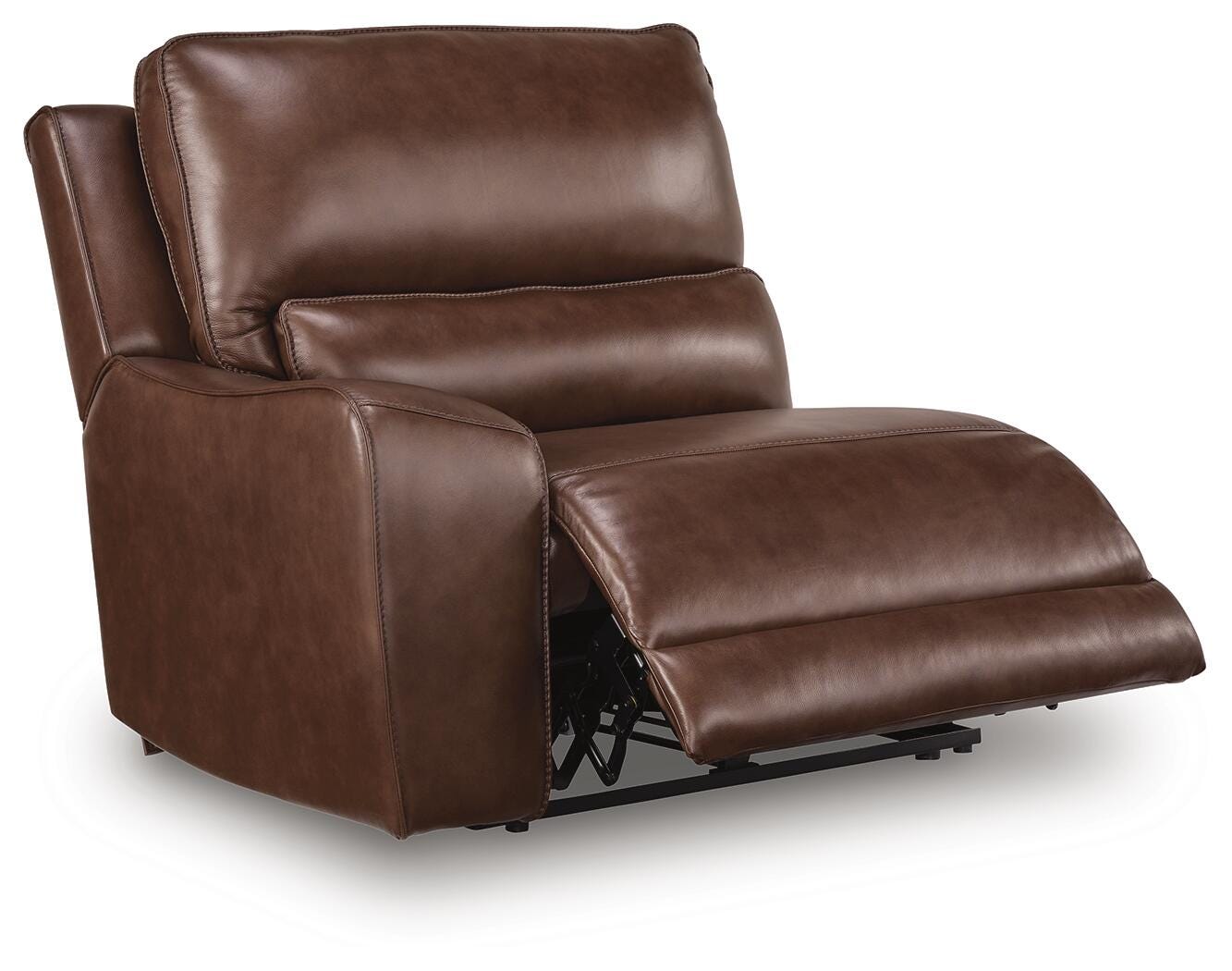 DeepWakes Power Reclining Sectional with Chaise - Ideal Furniture (Fresno,CA) 