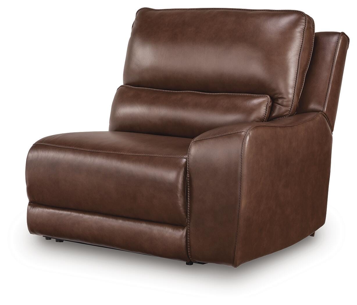 DeepWakes Power Reclining Sectional with Chaise - Ideal Furniture (Fresno,CA) 
