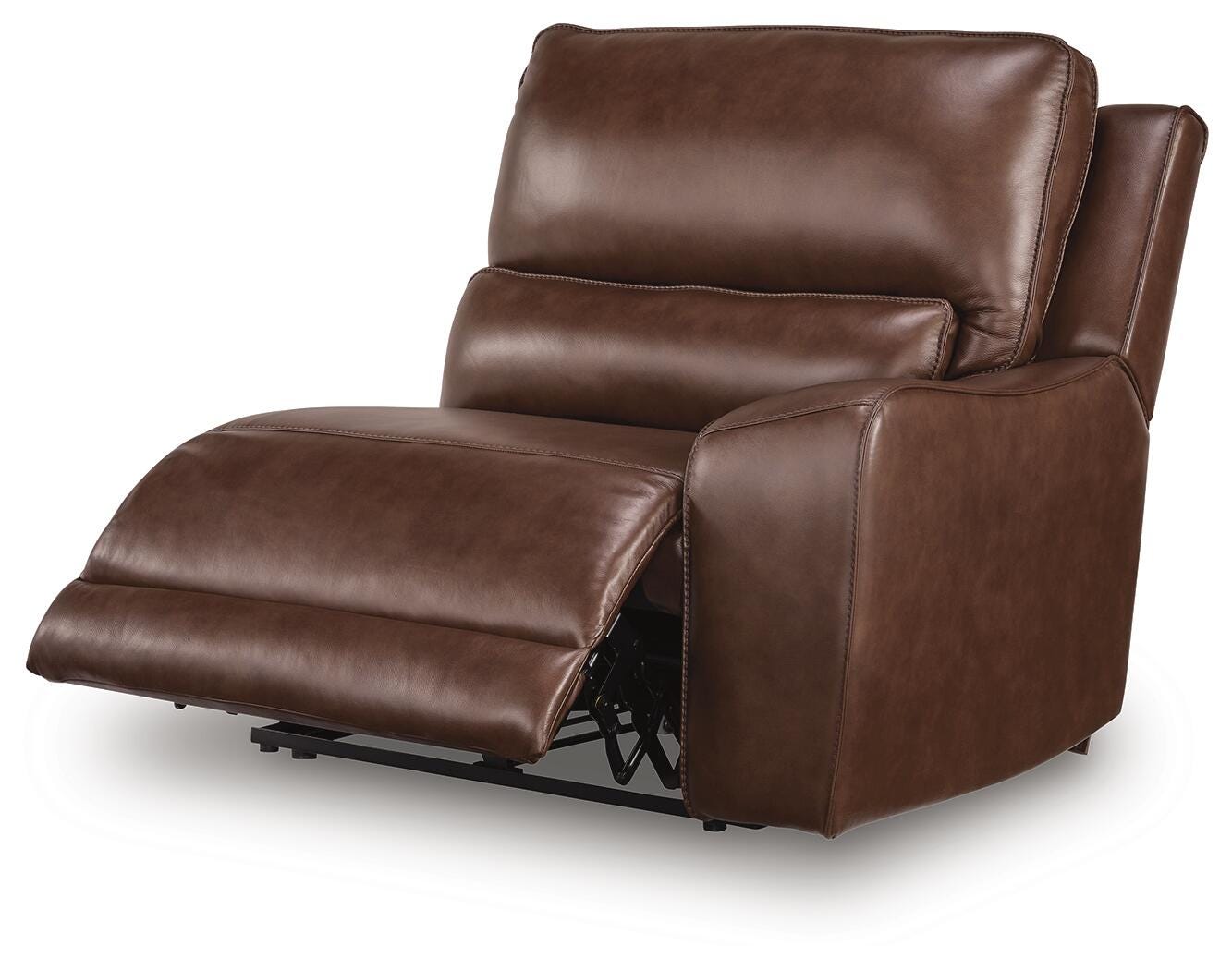 DeepWakes Power Reclining Sectional with Chaise - Ideal Furniture (Fresno,CA) 
