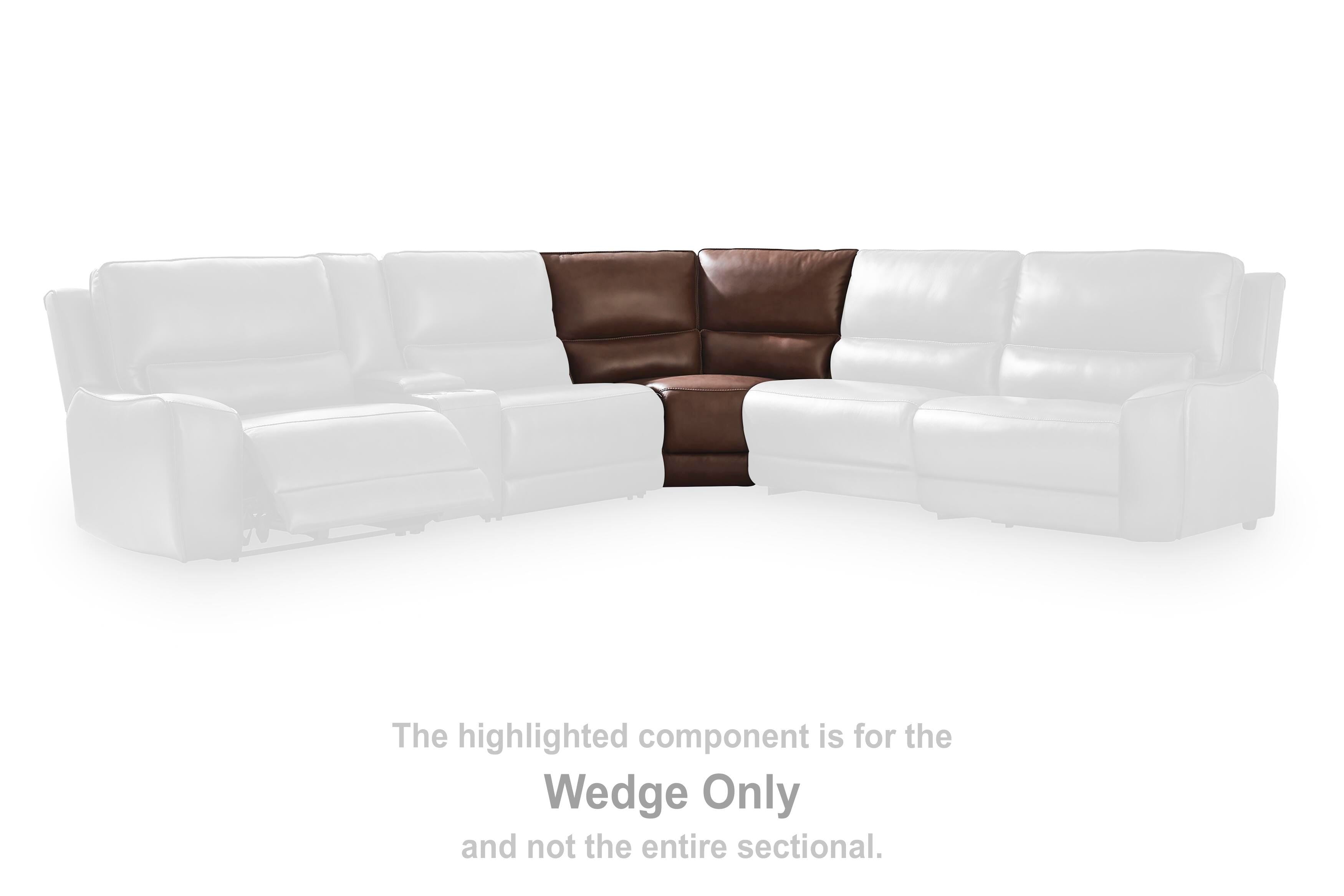 DeepWakes Reclining Sectional with Storage Console - Ideal Furniture (Fresno,CA) 