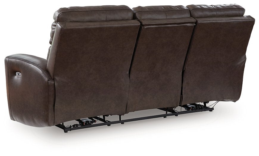 Crossplex Power Reclining Sofa - Ideal Furniture (Fresno,CA) 
