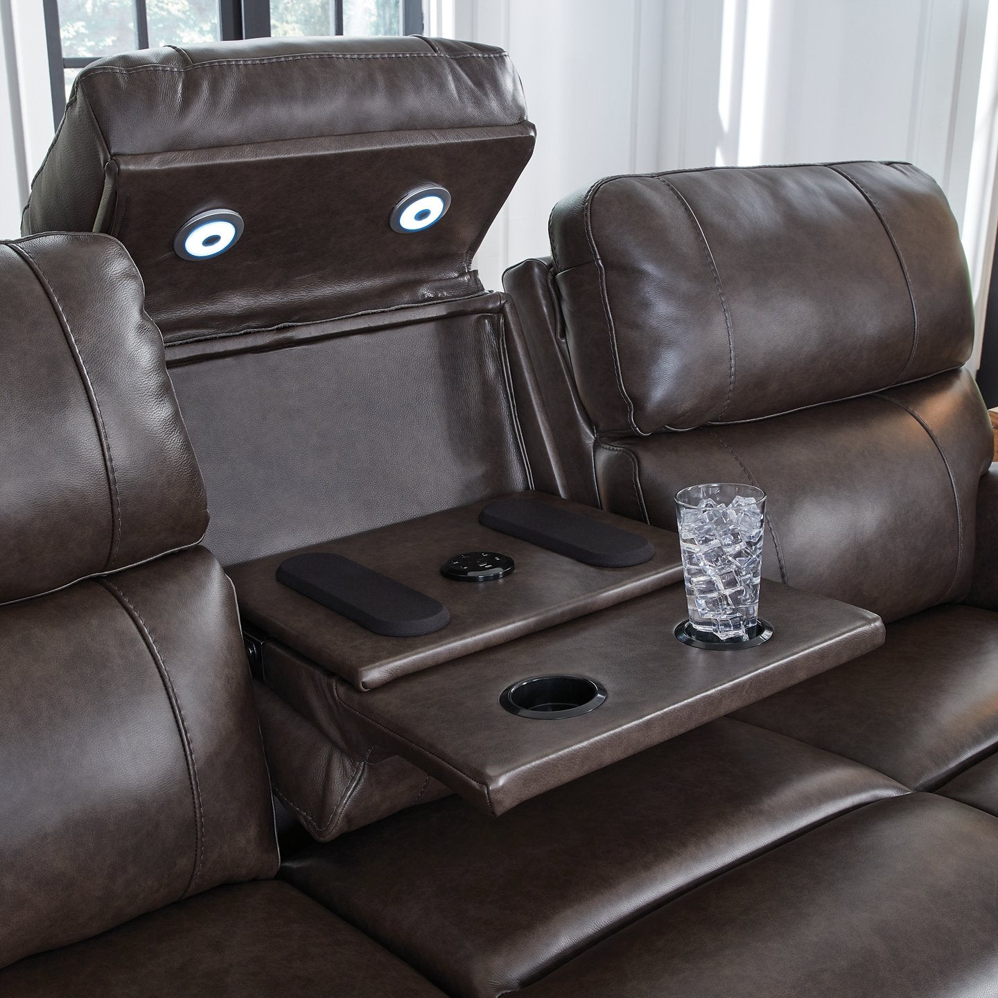 Crossplex Power Reclining Sofa - Ideal Furniture (Fresno,CA) 
