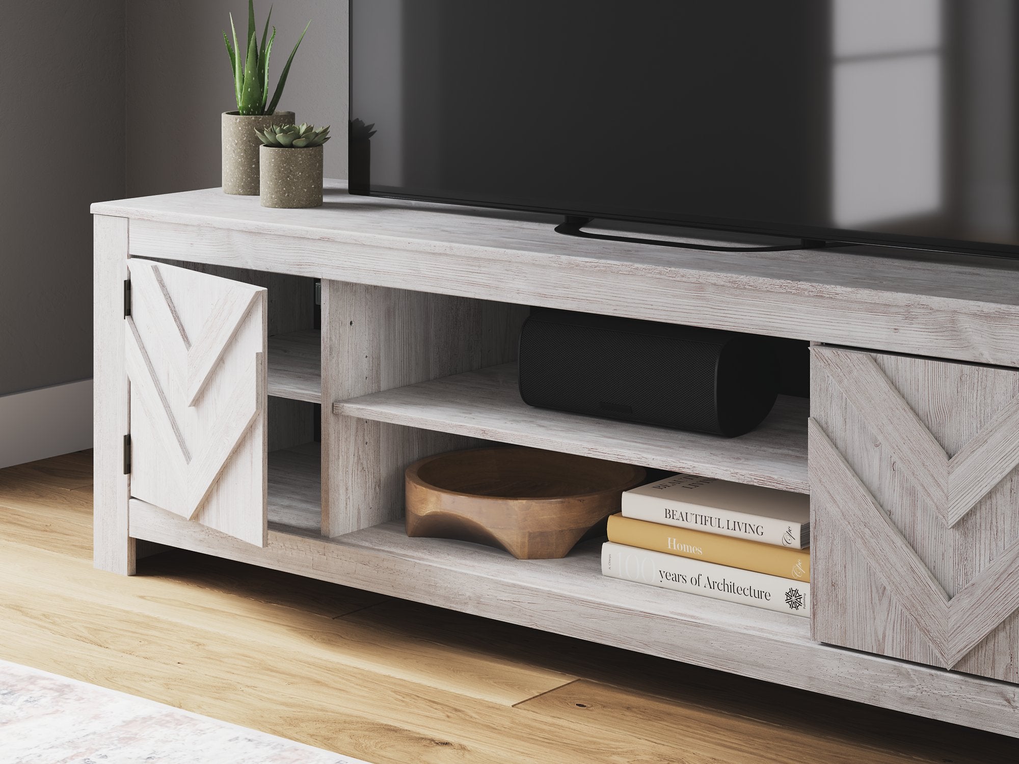 Cayboni 71" TV Stand - Ideal Furniture (Fresno,CA) 