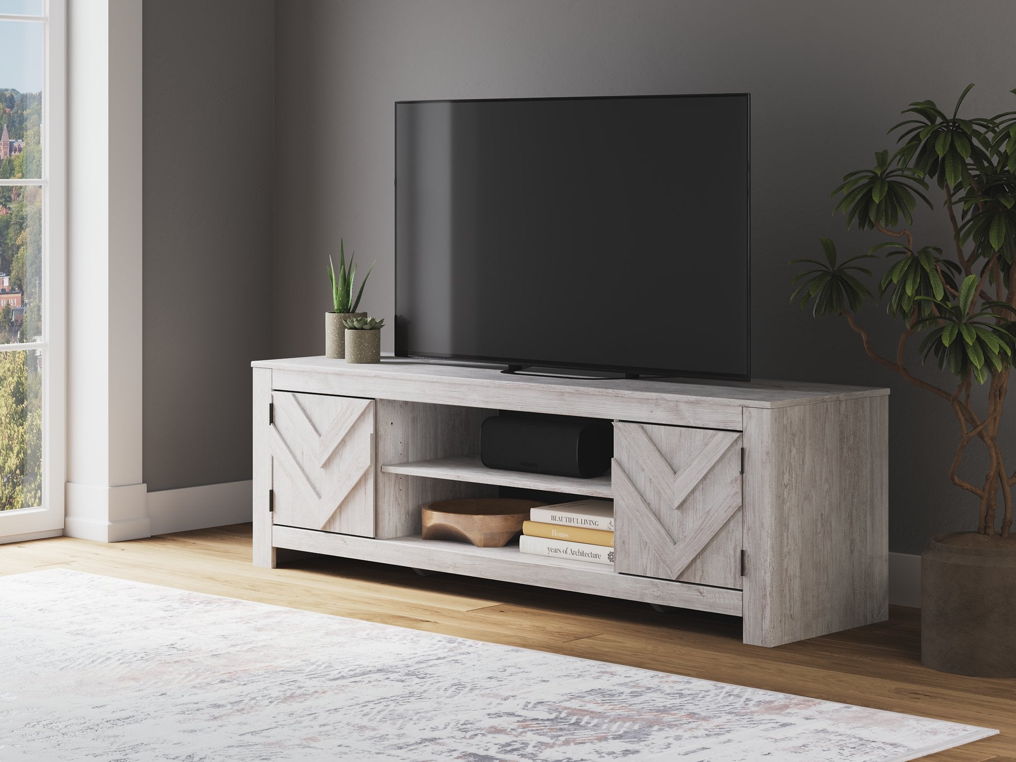 Cayboni 71" TV Stand - Ideal Furniture (Fresno,CA) 