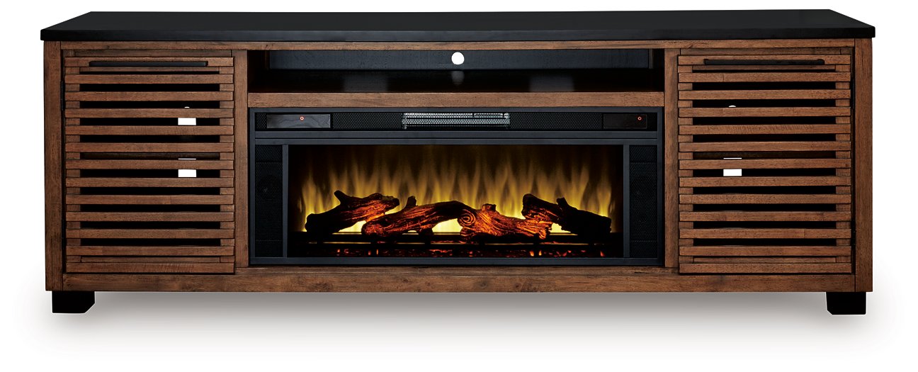 Kallari 84" TV Stand with Electric Fireplace - Ideal Furniture (Fresno,CA) 