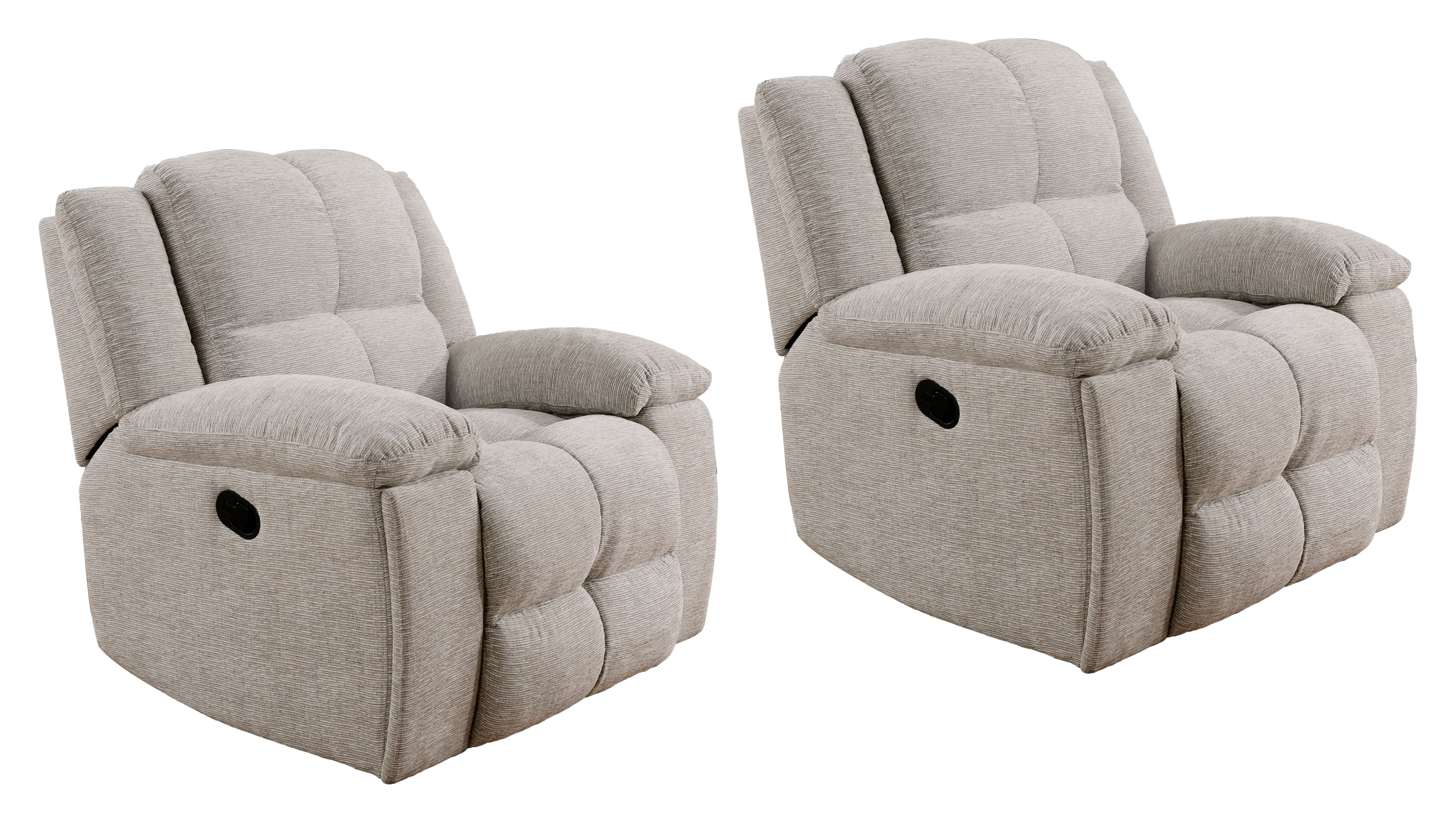 Parker Living Buster - Opal Taupe Recliner Two Pack