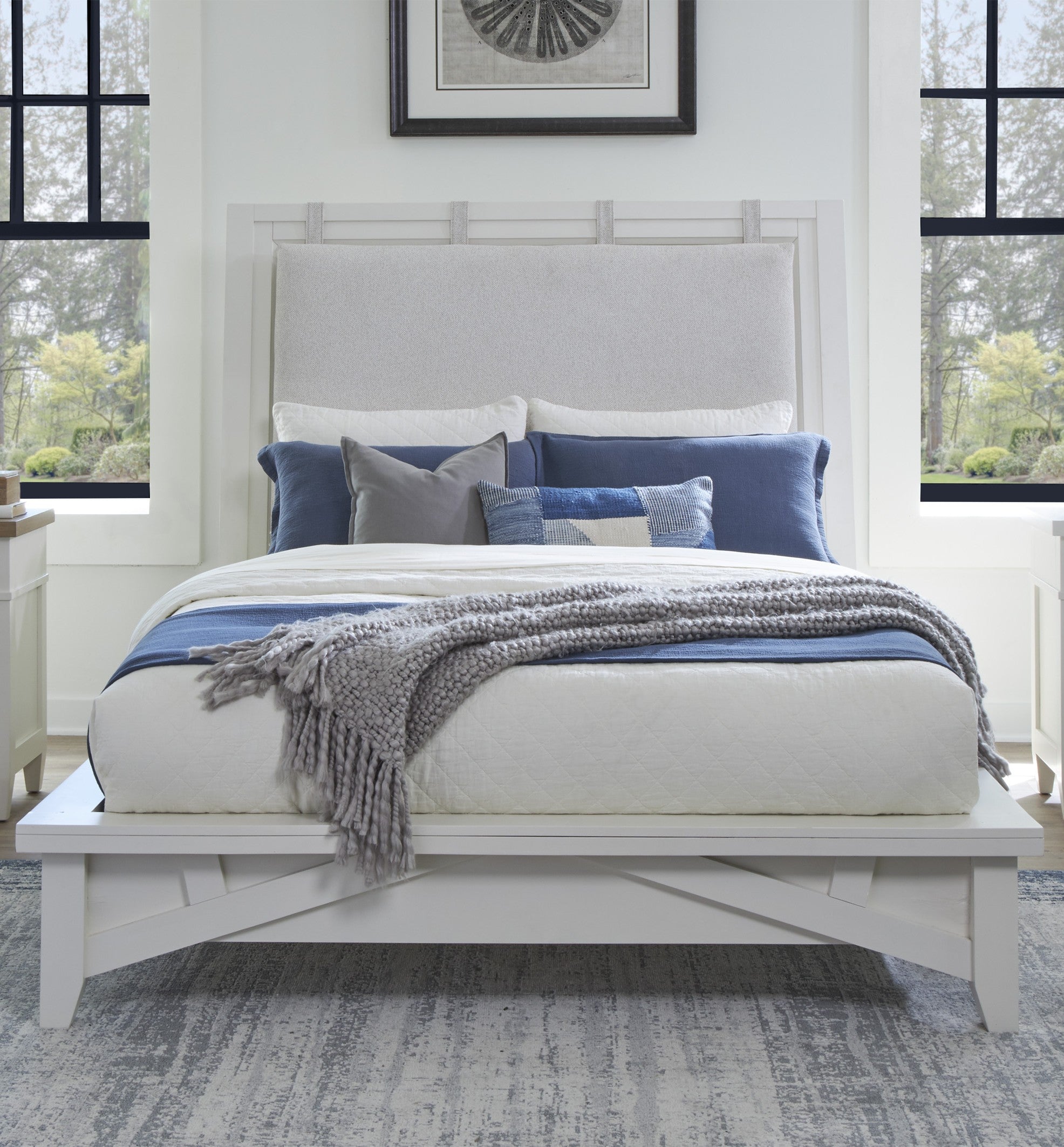 Parker House Americana Modern Bedroom Queen Platform Bed