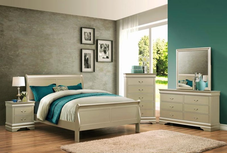 Crown Mark Louis Philip Chest in Champagne - Ideal Furniture (Fresno,CA) 