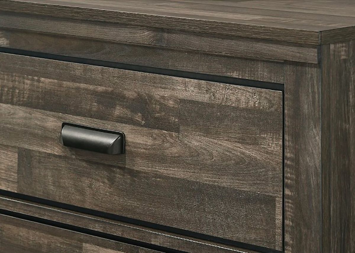 Crown Mark Furniture Carter 6 Drawer Dresser in Brown - Ideal Furniture (Fresno,CA) 