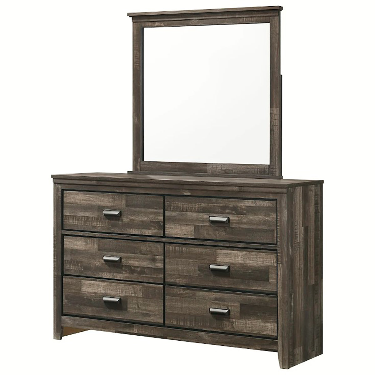 Crown Mark Furniture Carter Dresser Mirror in Brown - Ideal Furniture (Fresno,CA) 