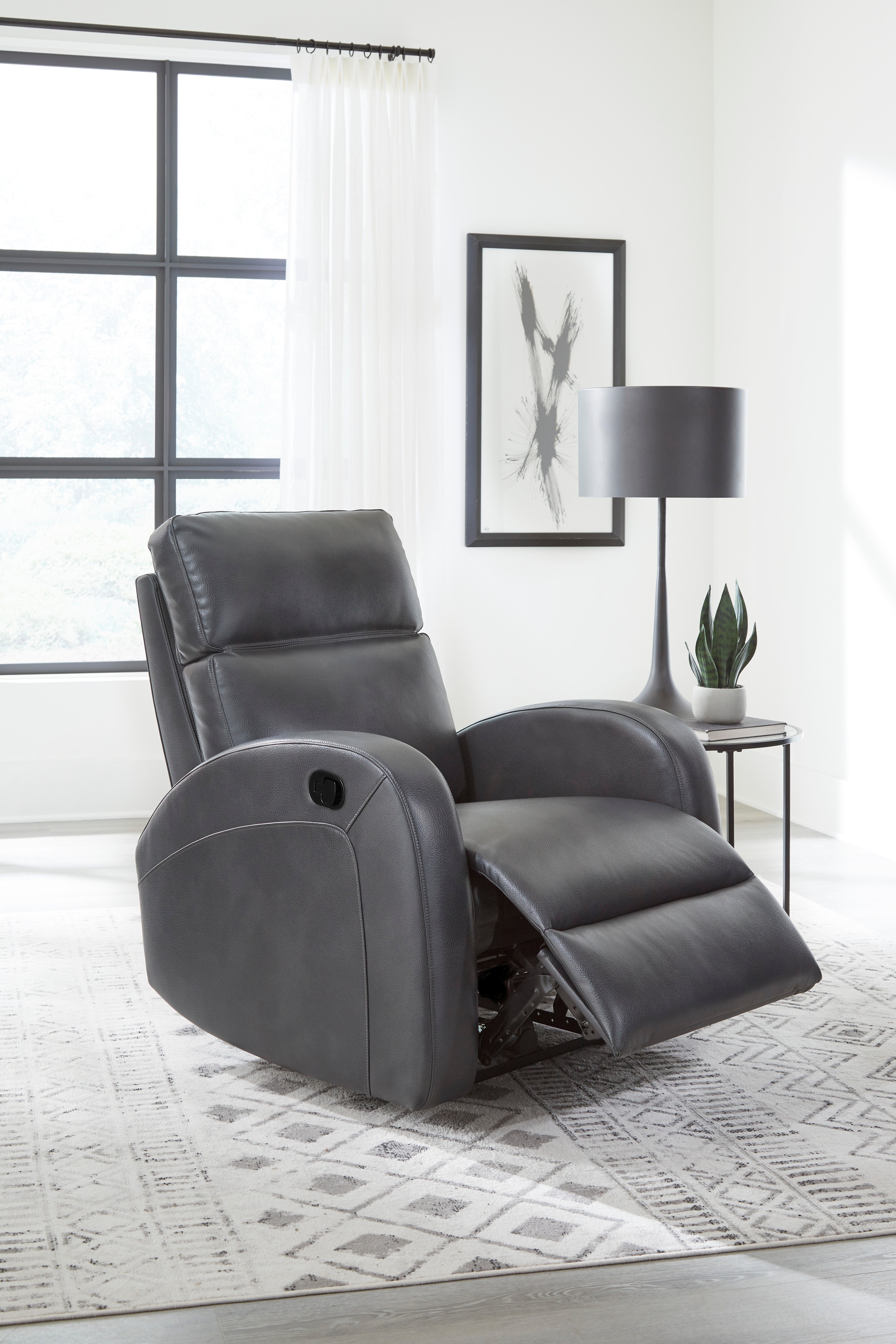 Parker Living Devin - Pebble Grey Manual Recliner