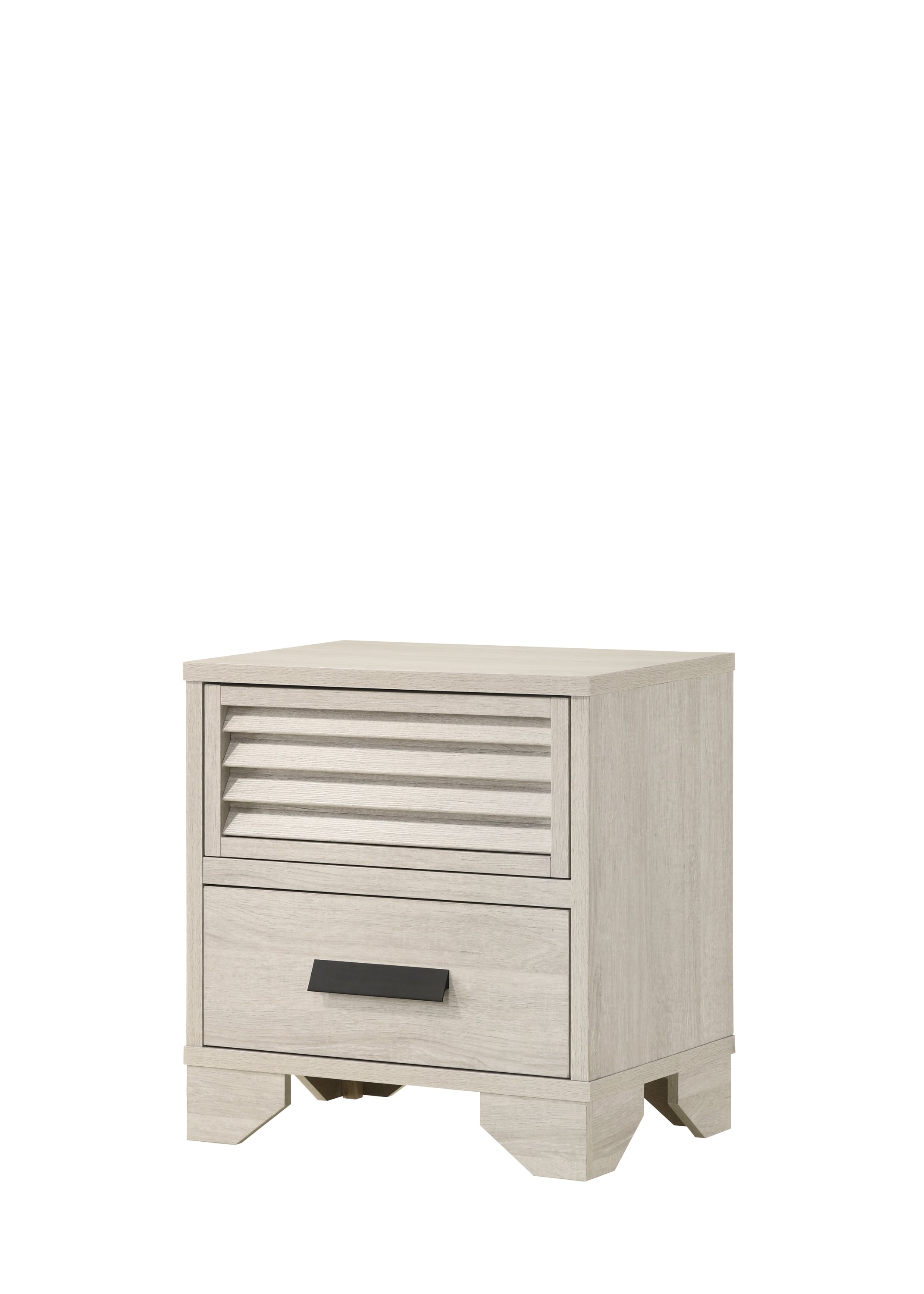 SARTER NIGHTSTAND - WHITE - Ideal Furniture (Fresno,CA) 