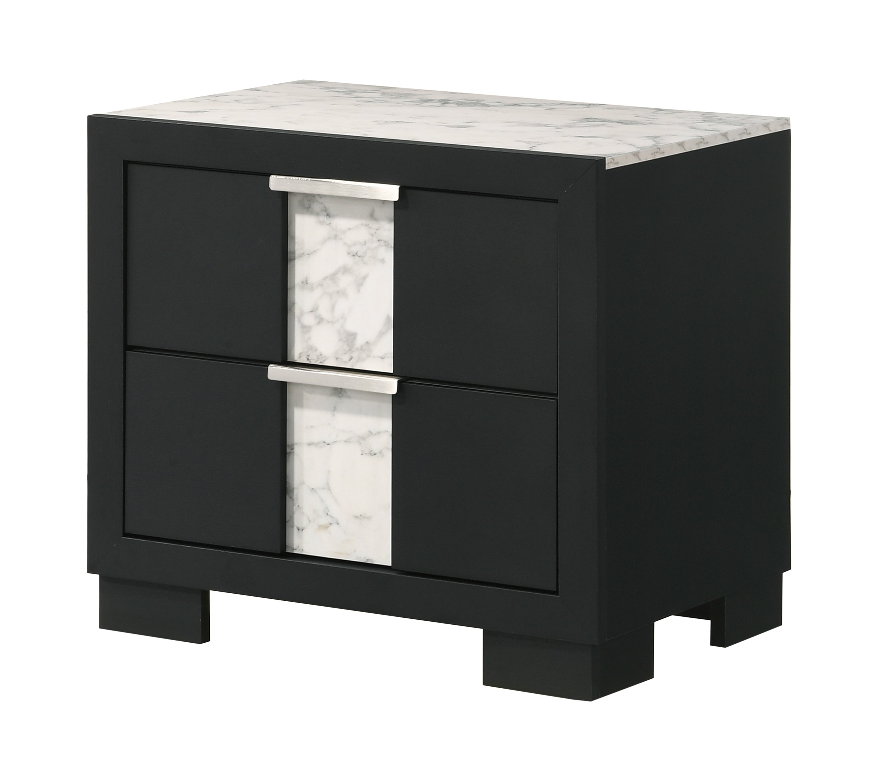 RANGLEY NIGHTSTAND - BLACK - Ideal Furniture (Fresno,CA) 