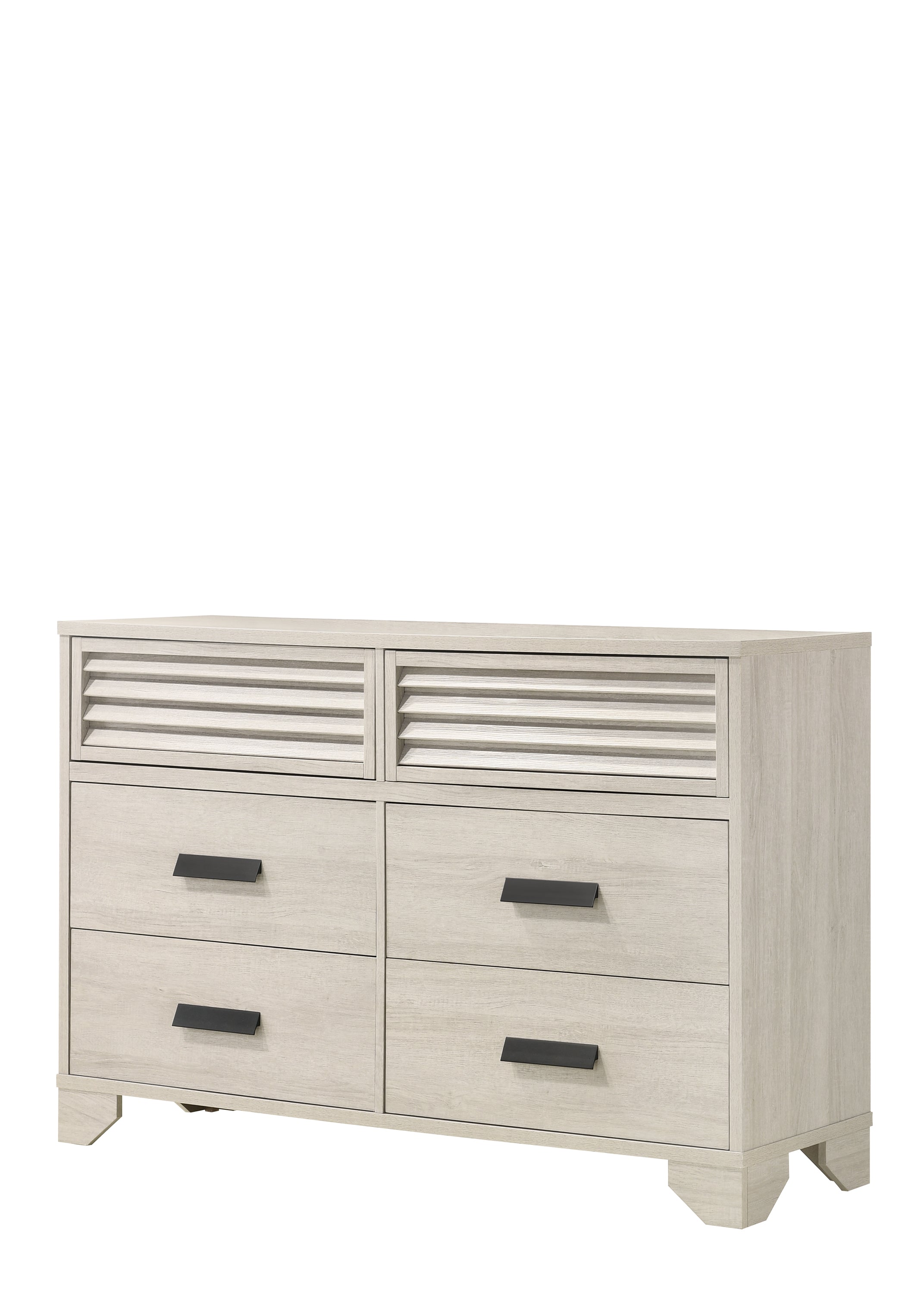 SARTER DRESSER - WHITE - Ideal Furniture (Fresno,CA) 