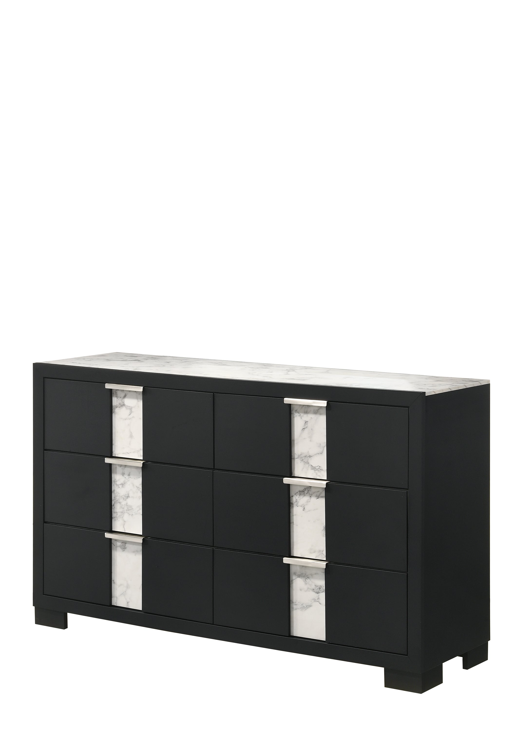 RANGLEY DRESSER - BLACK - Ideal Furniture (Fresno,CA) 