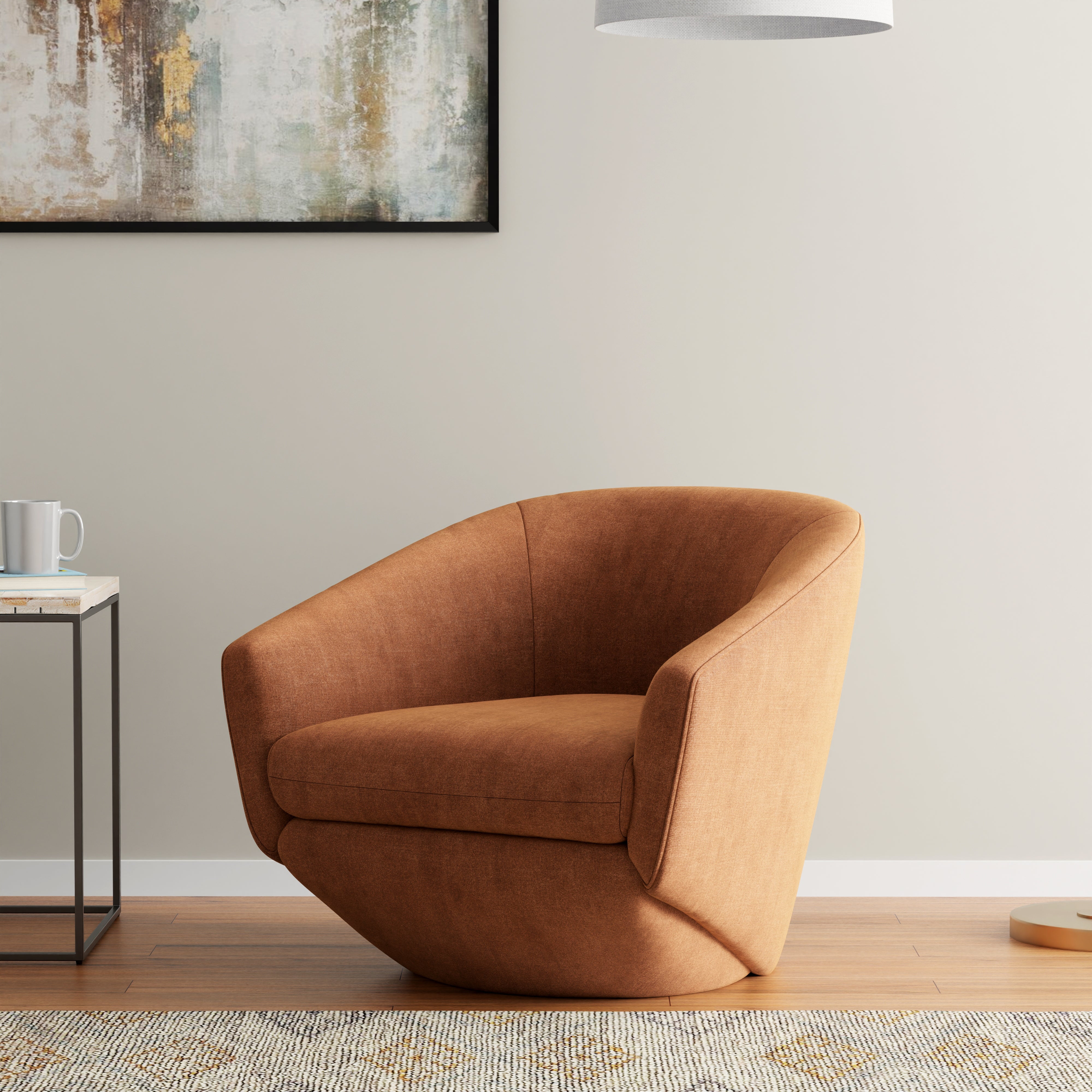 Parker Living The Twist - Elise Rust Swivel Chair
