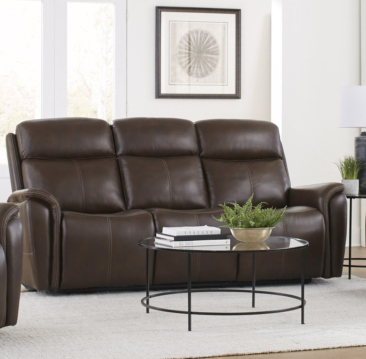 Parker Living Cascade - Auburn Power Reclining Sofa Loveseat and Recliner