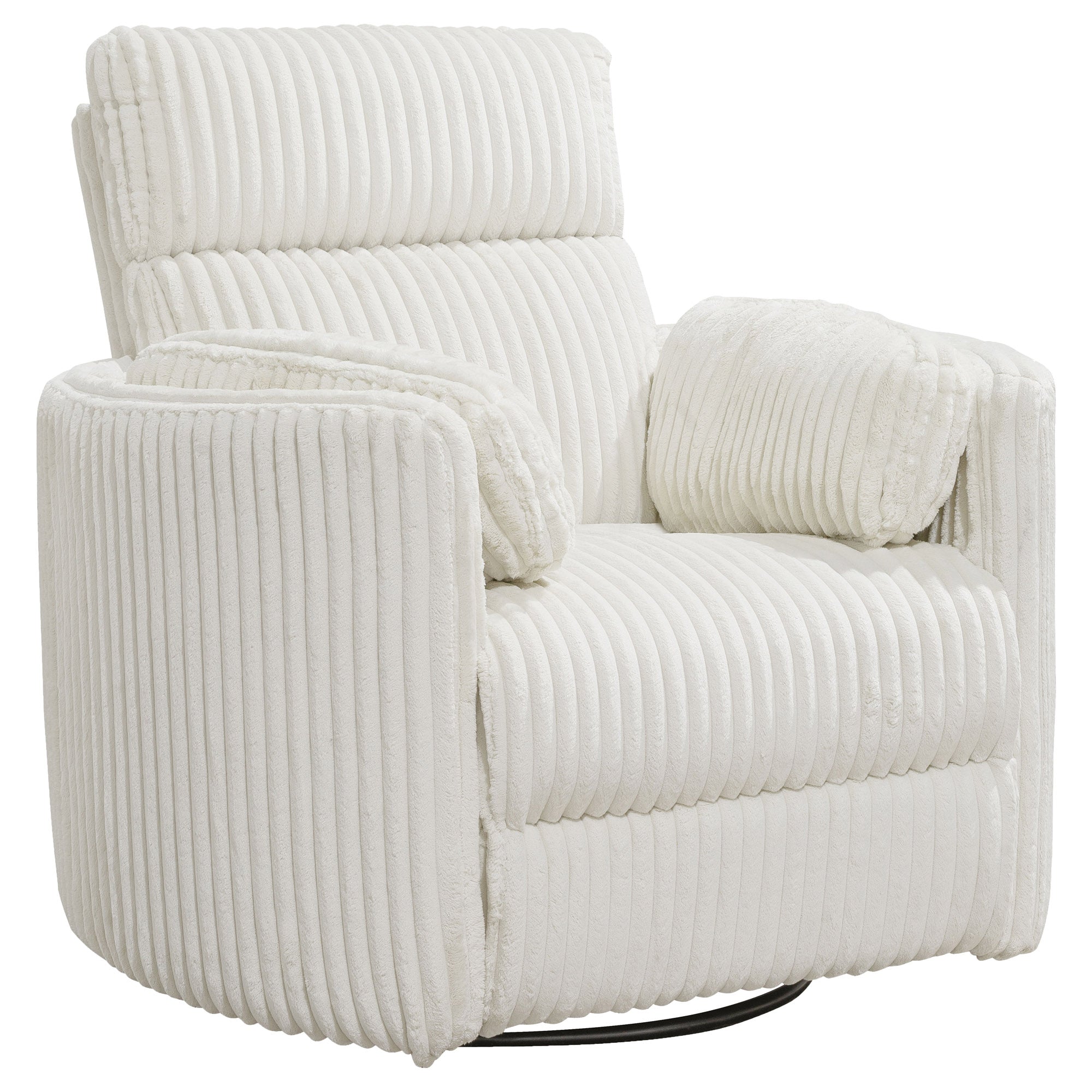Parker Living Radius - Mega Ivory Swivel Power Glider Recliner