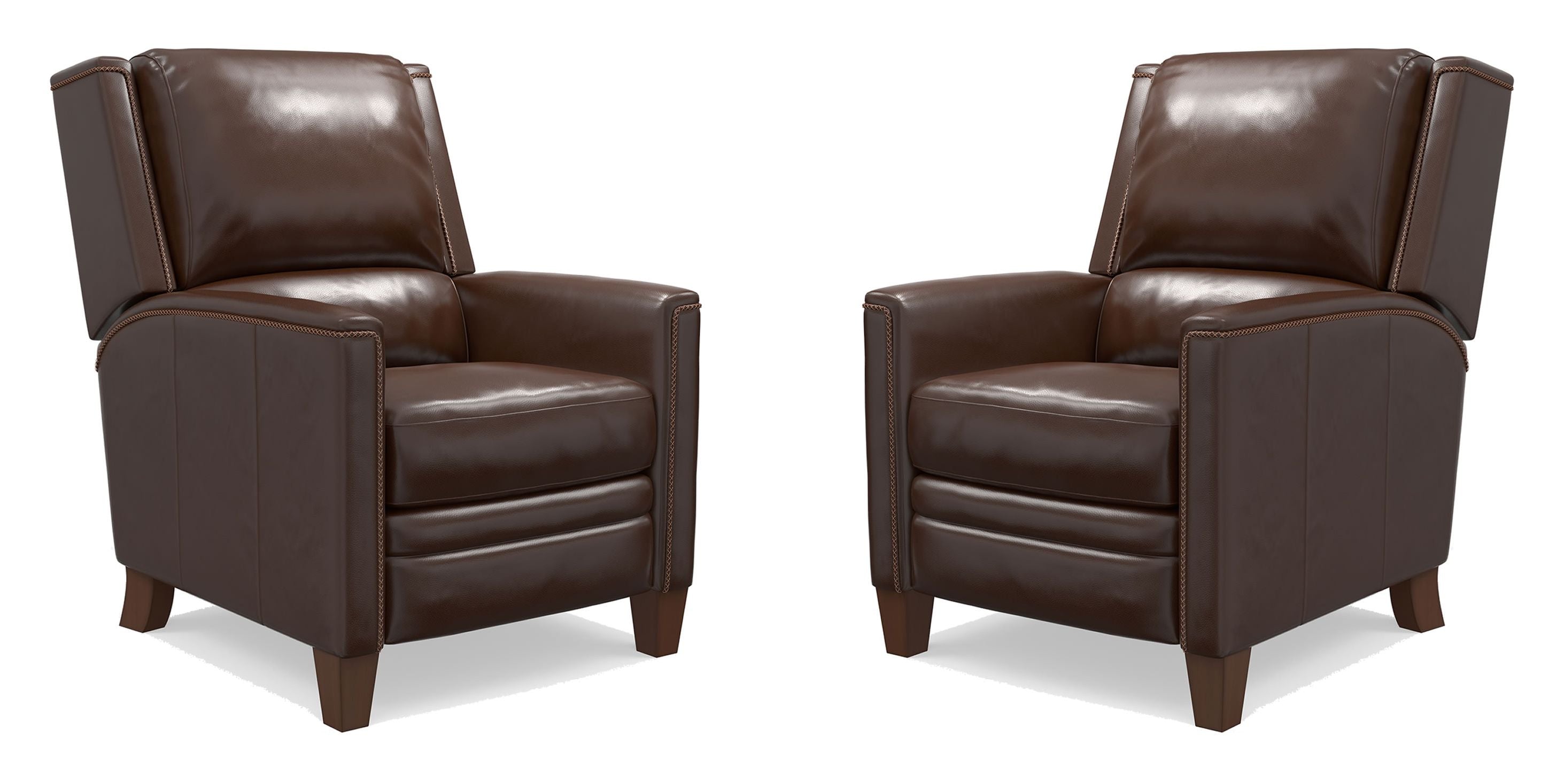 Parker Living Connor - Espresso Manual Recliner Two Pack