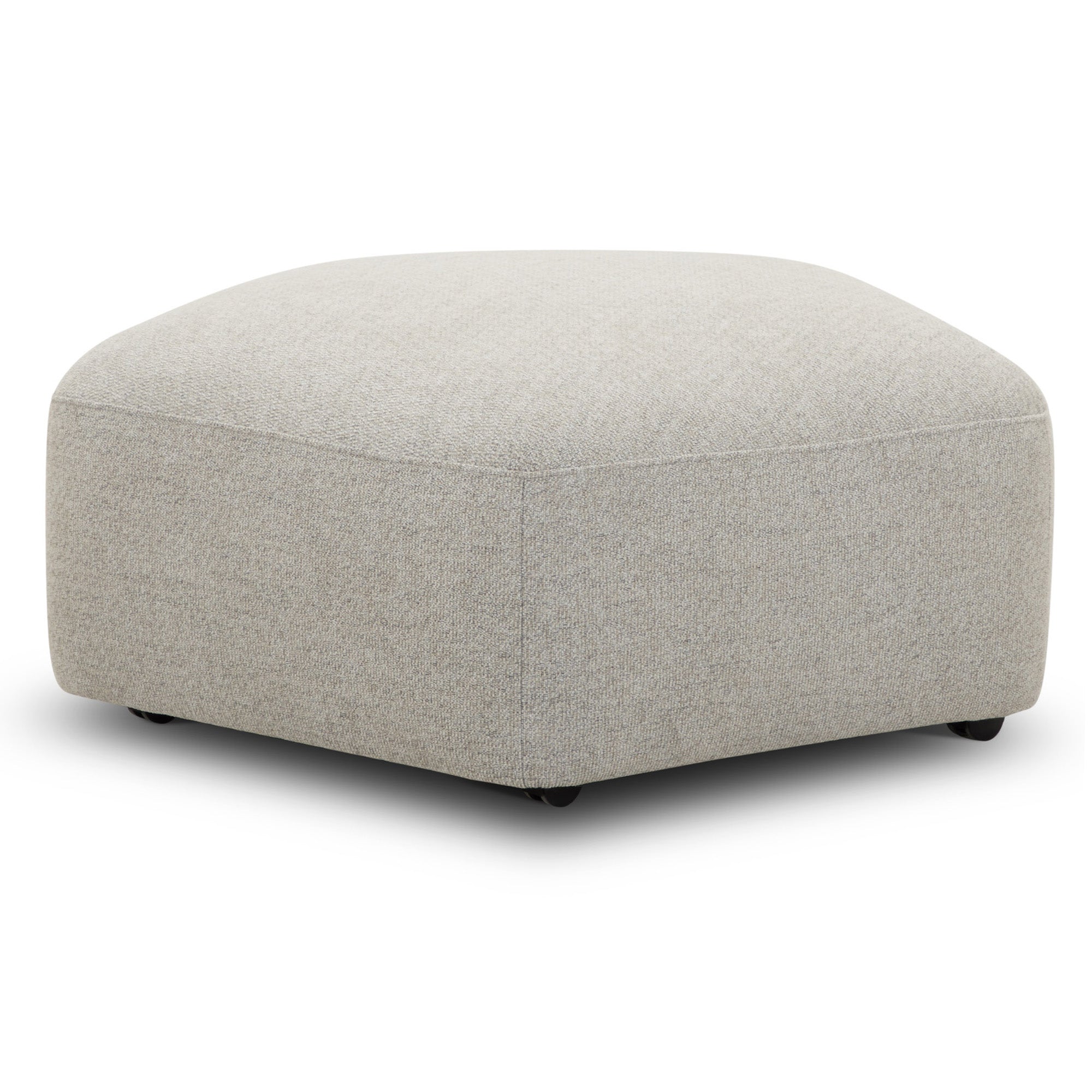 Parker Living Playful - Canes Cobblestone Ottoman with Casters