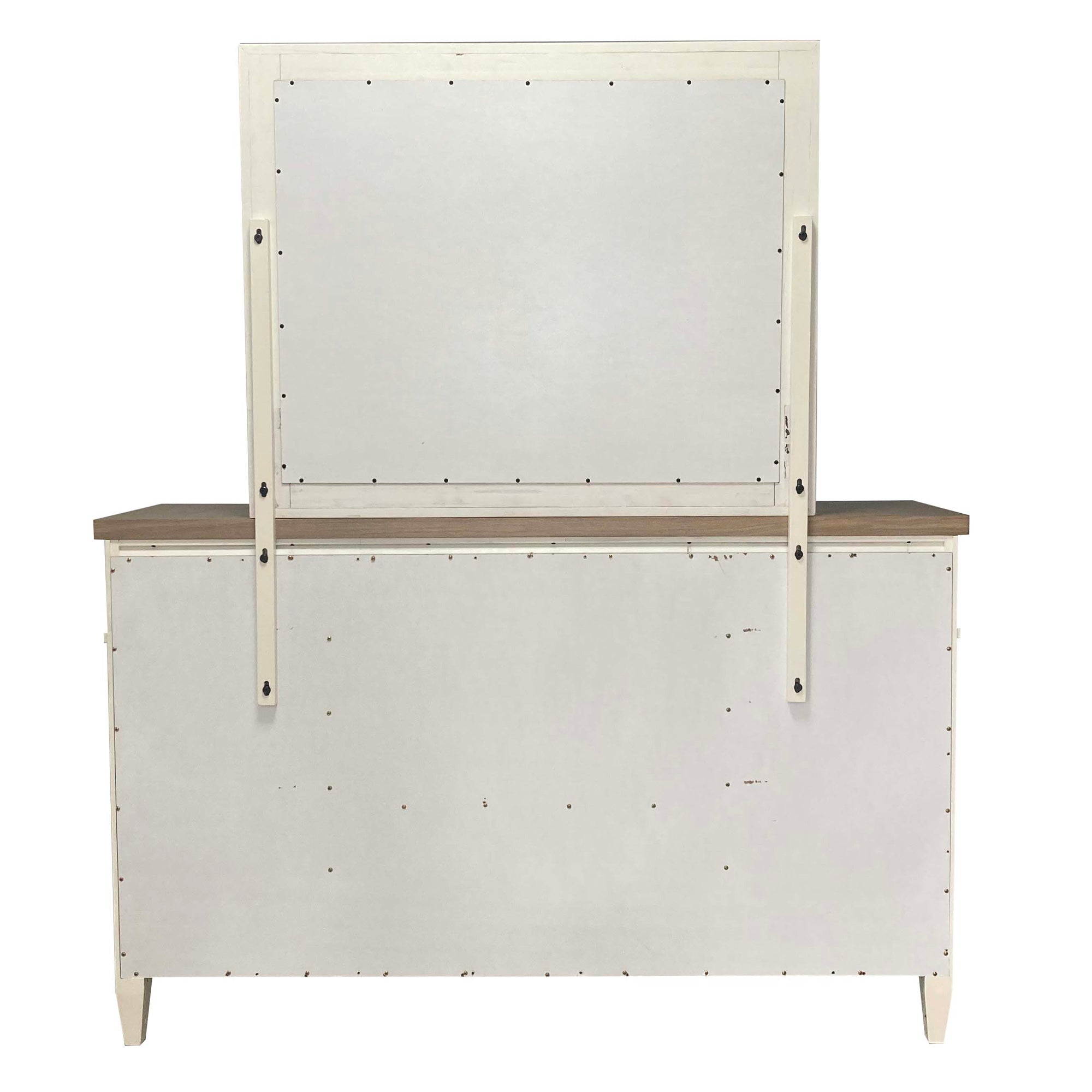 Parker House Americana Modern Bedroom 9 Drawer Dresser and Mirror