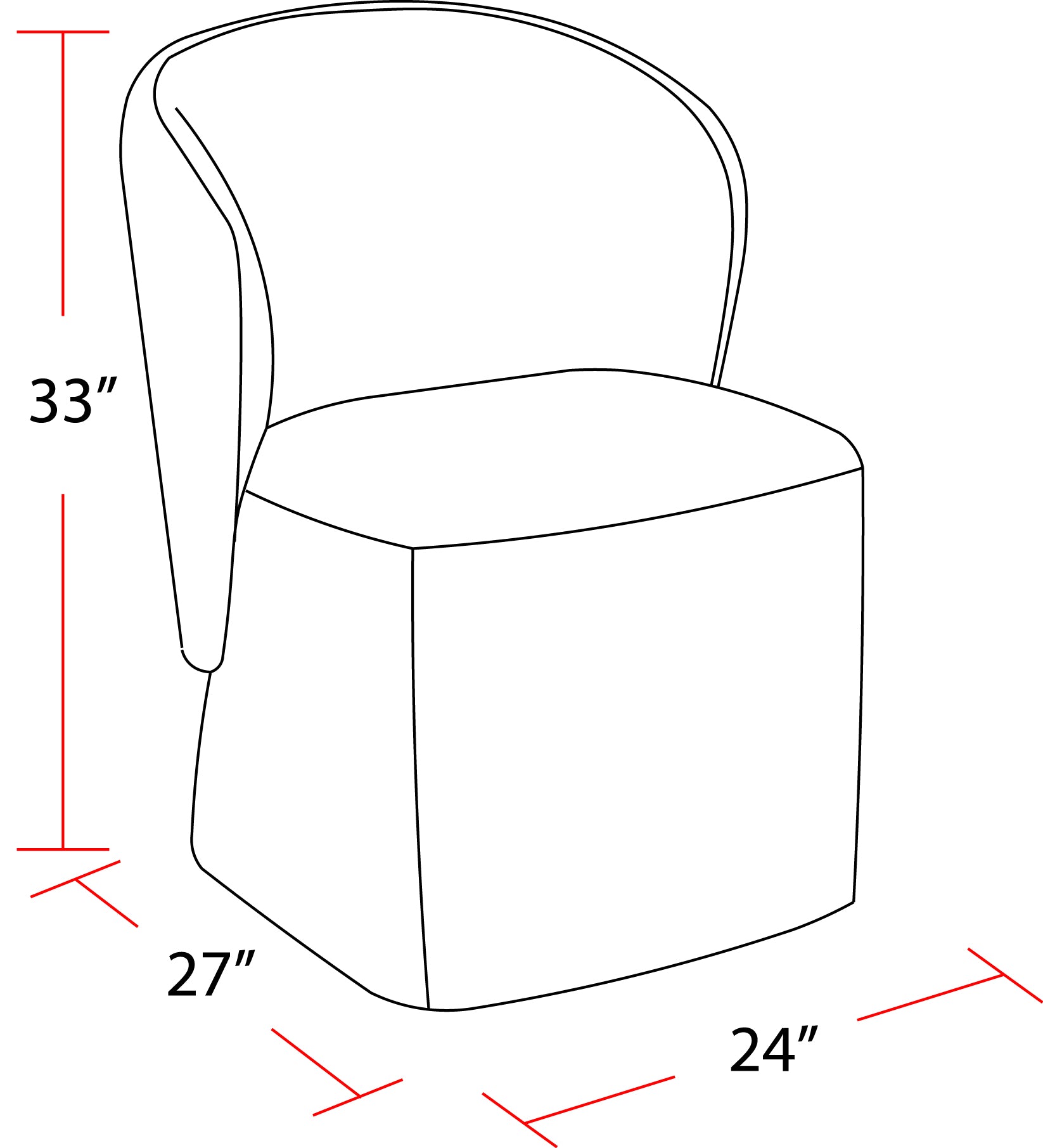 Parker House Bongo Dining Chair (2/CTN Sold in pairs) - DBGO#DRC-QMIN