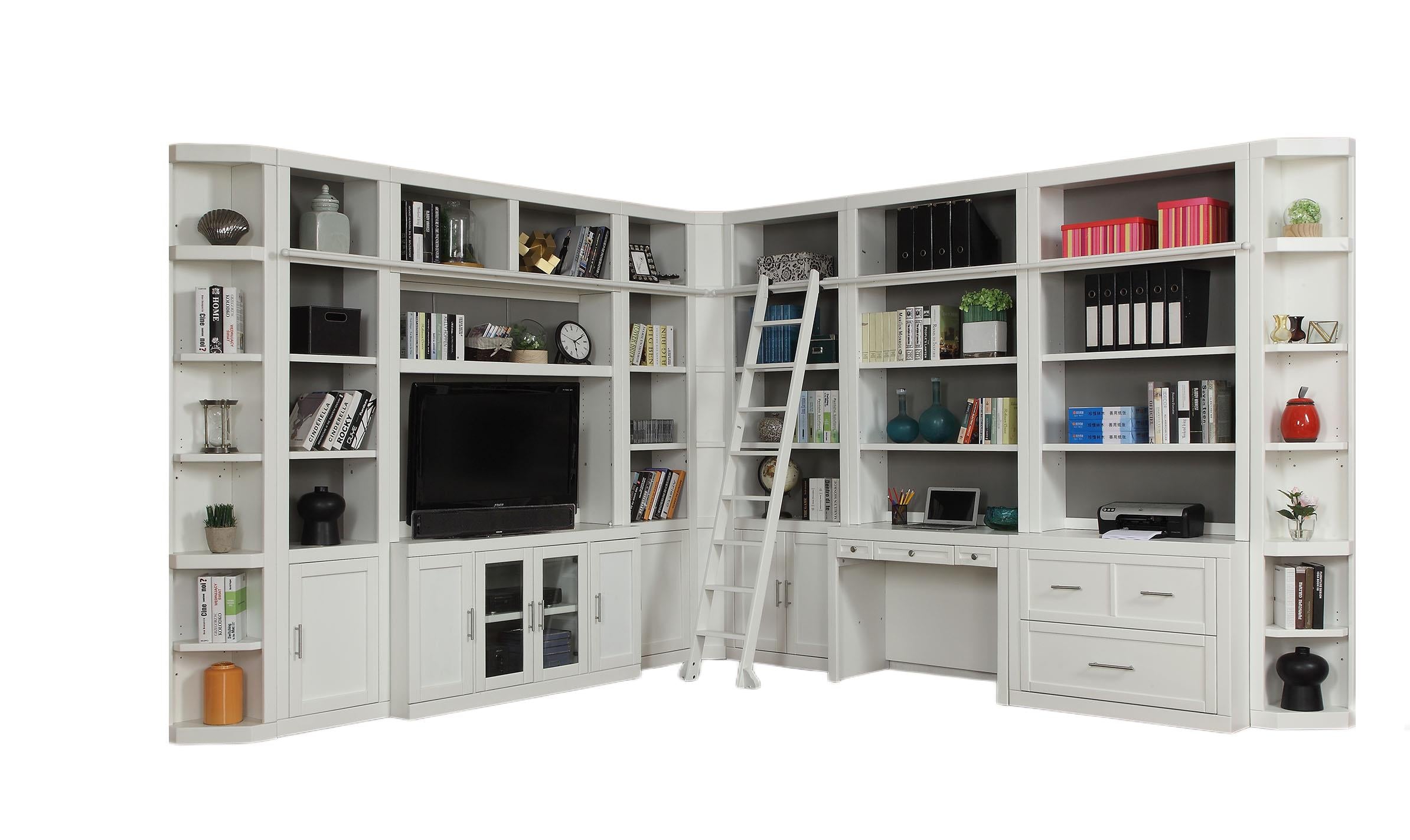 Parker House Catalina 13 Piece Corner Library Wall