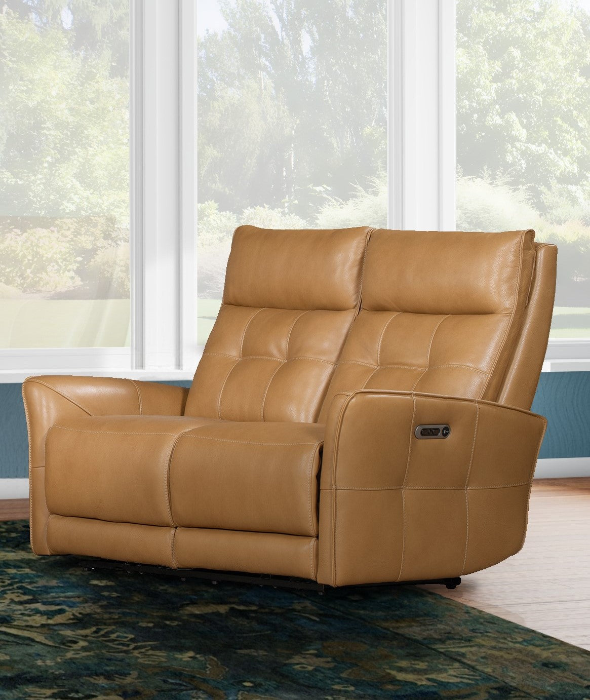 Parker Living Gershwin - Lucca Butterscotch Power Reclining Sofa and Loveseat