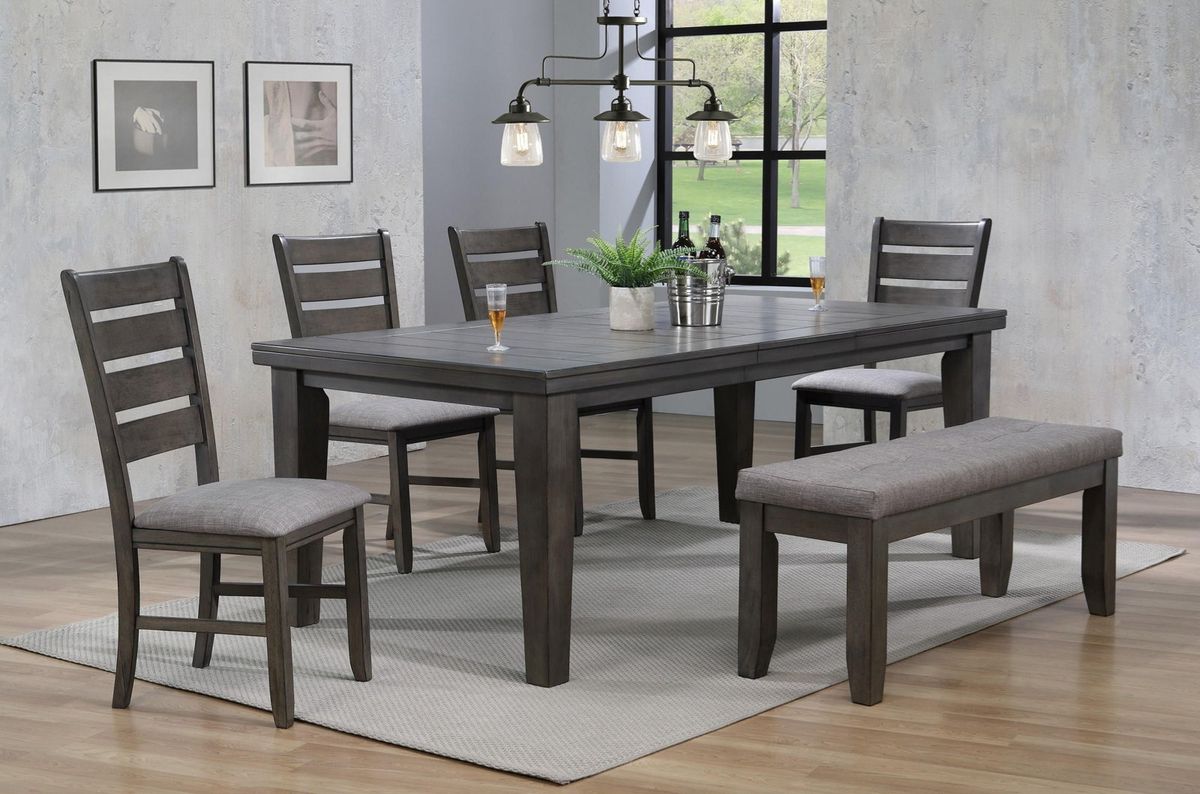 Crown Mark Bardstown Side Chair (Set of 2) in Gray 2152GY-S - Ideal Furniture (Fresno,CA) 