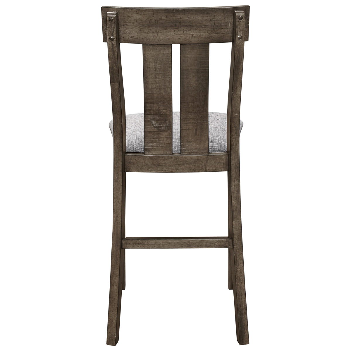 Crown Mark Quincy Counter Height Chair (Set of 2) in Light Brown 2831S-24