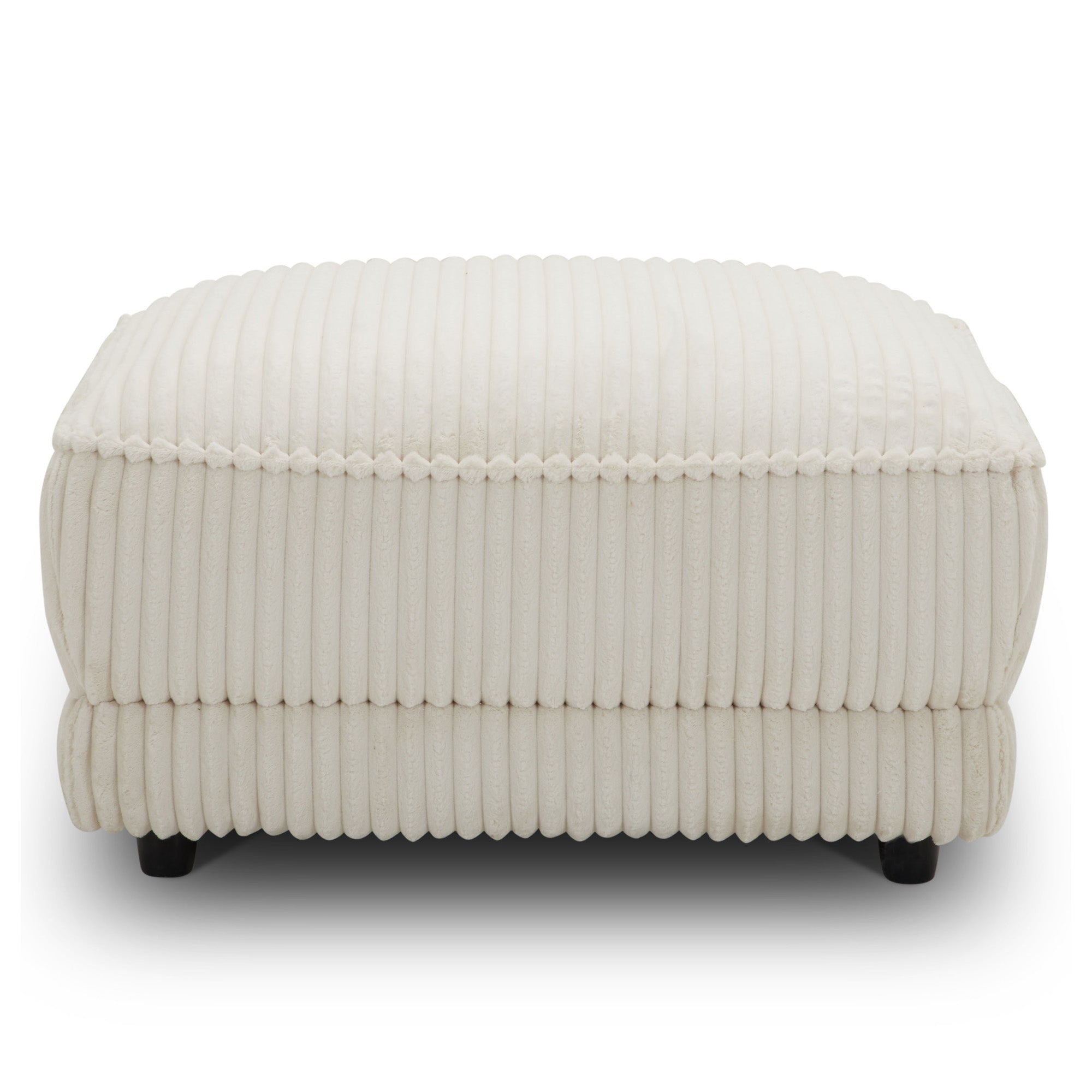 Parker Living Utopia - Mega Ivory Ottoman with Casters
