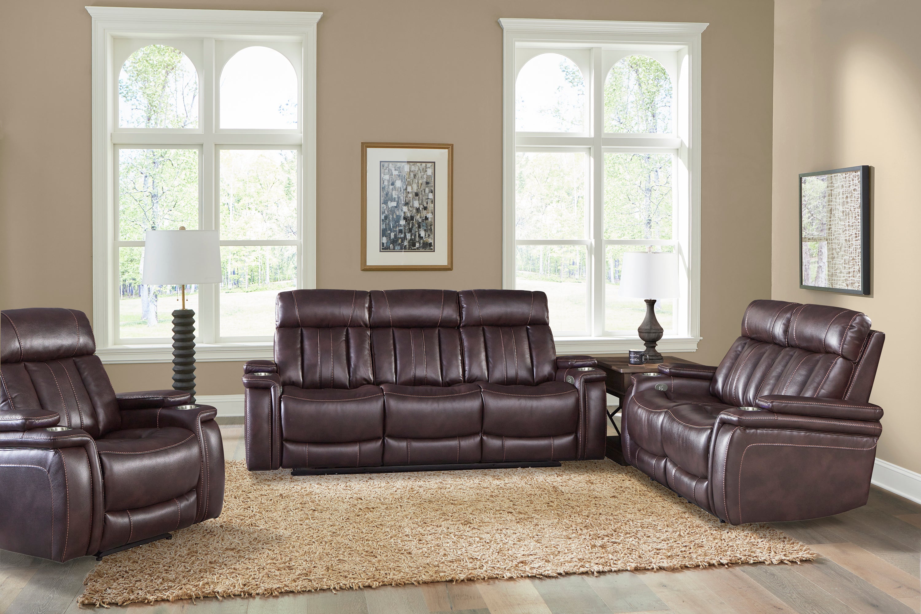 Parker Living Royce - Fantom Brown Power Recliner Two Pack