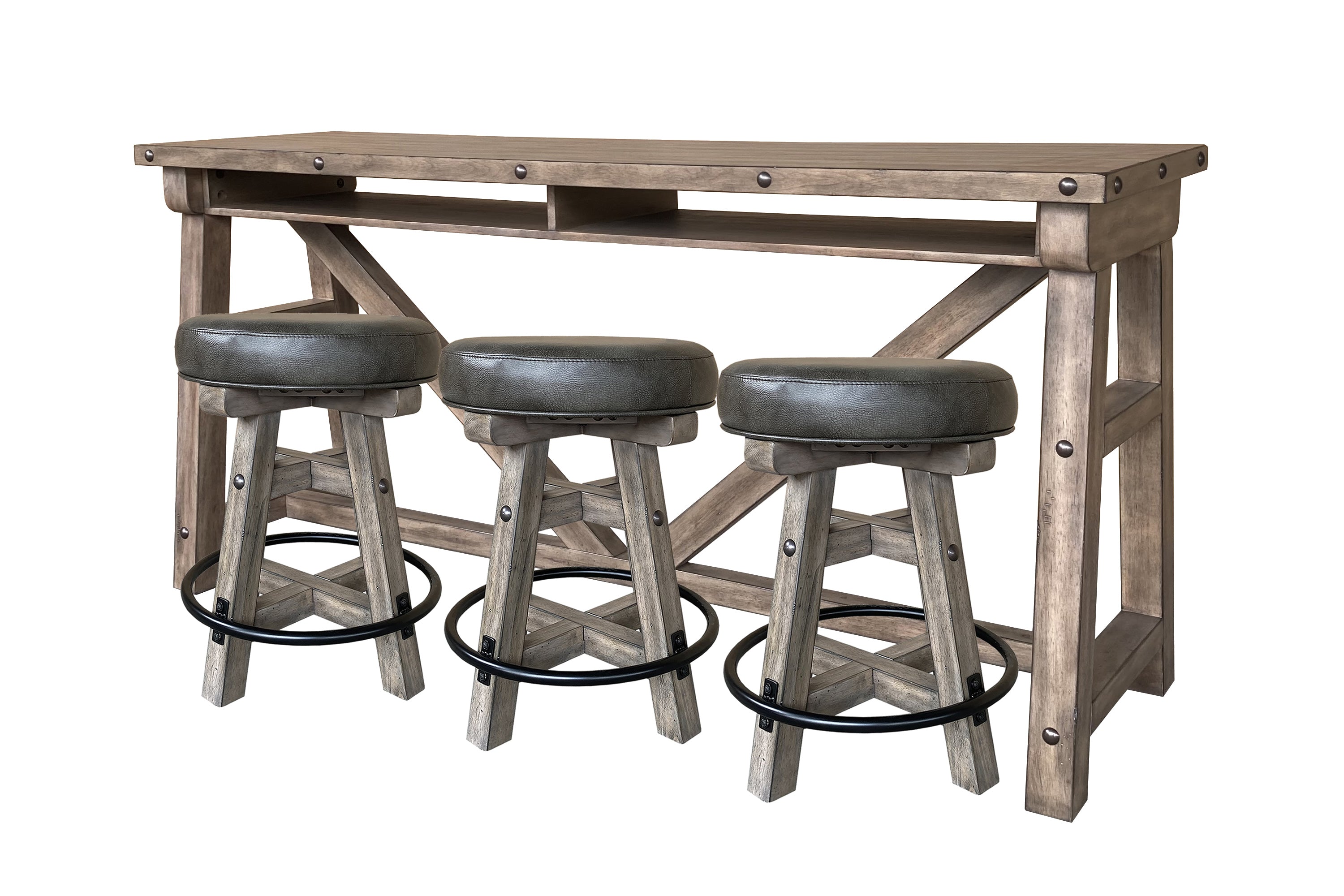 Parker House Lodge Dining Swivel Counter Stool