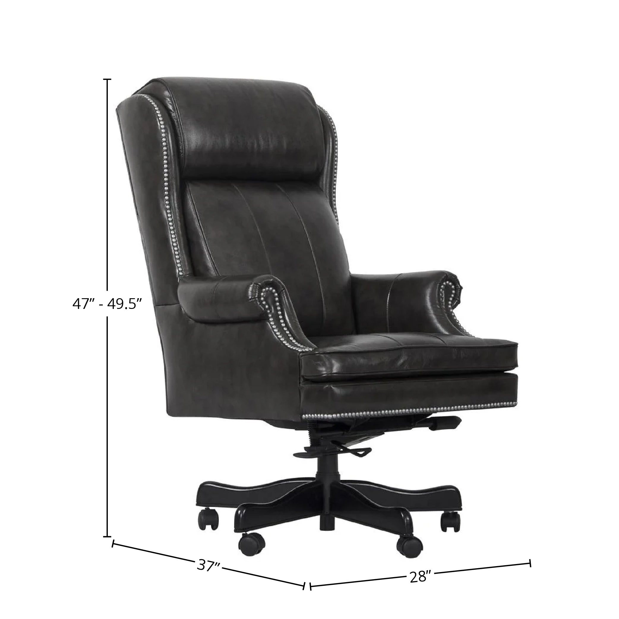 Parker Living - Leather Desk Chair - DC#105-PGR