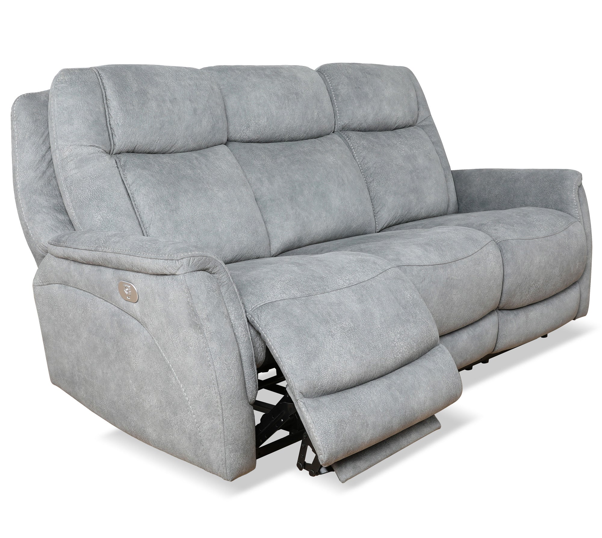 Parker Living Linus - Hudson Grey Zero Gravity Power Reclining Sofa