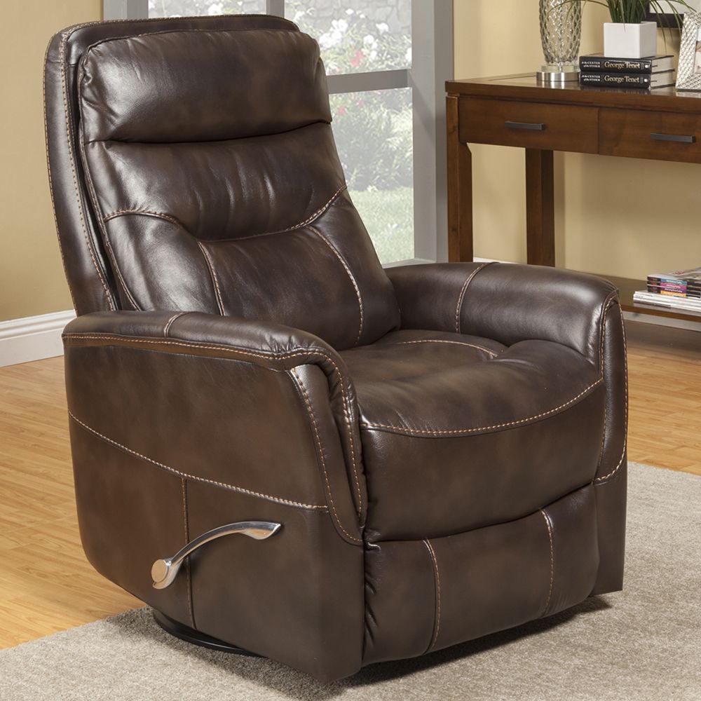 Parker Living Gemini - Truffle Swivel Glider Recliner Two Pack