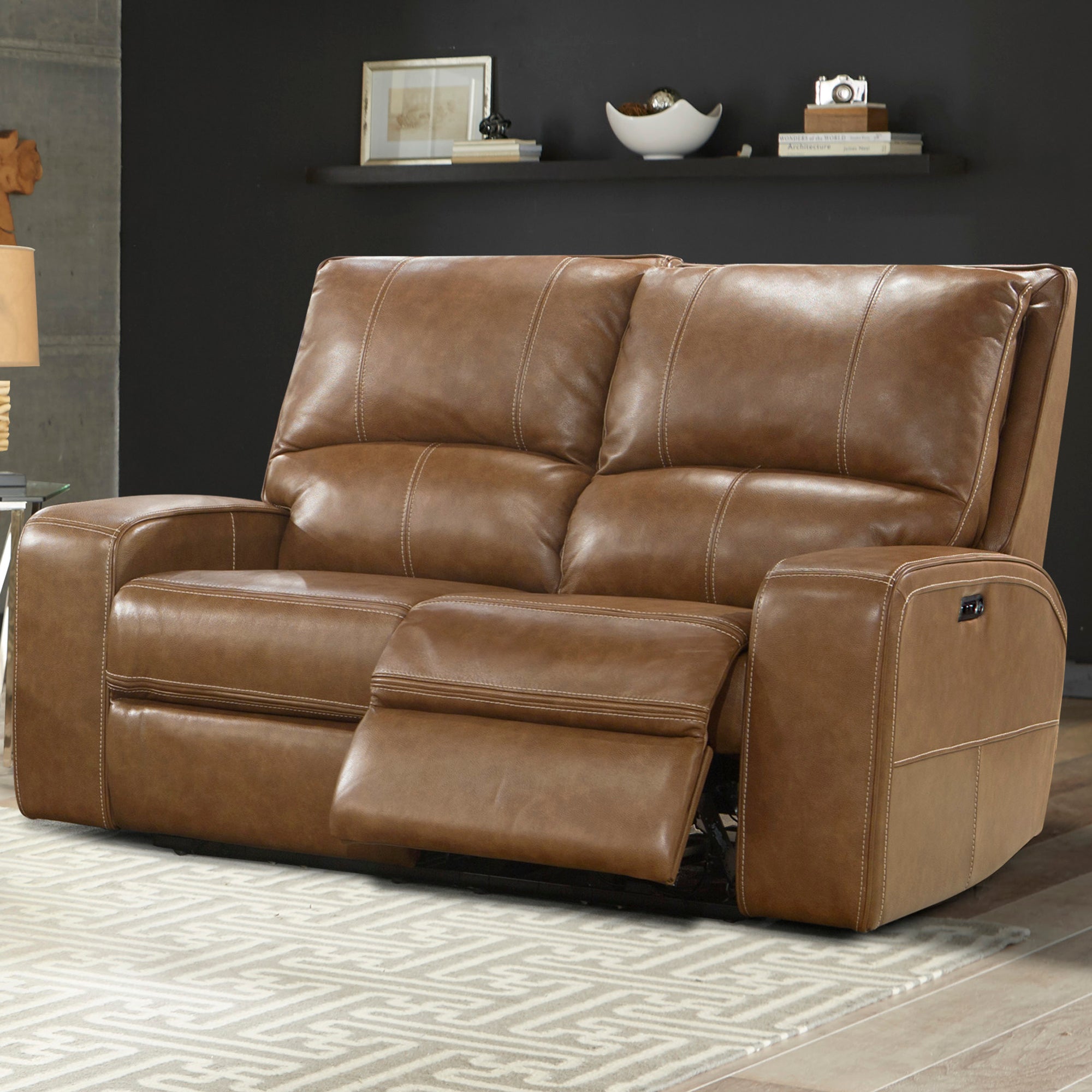 Parker Living Swift - Bourbon Power Reclining Sofa and Loveseat