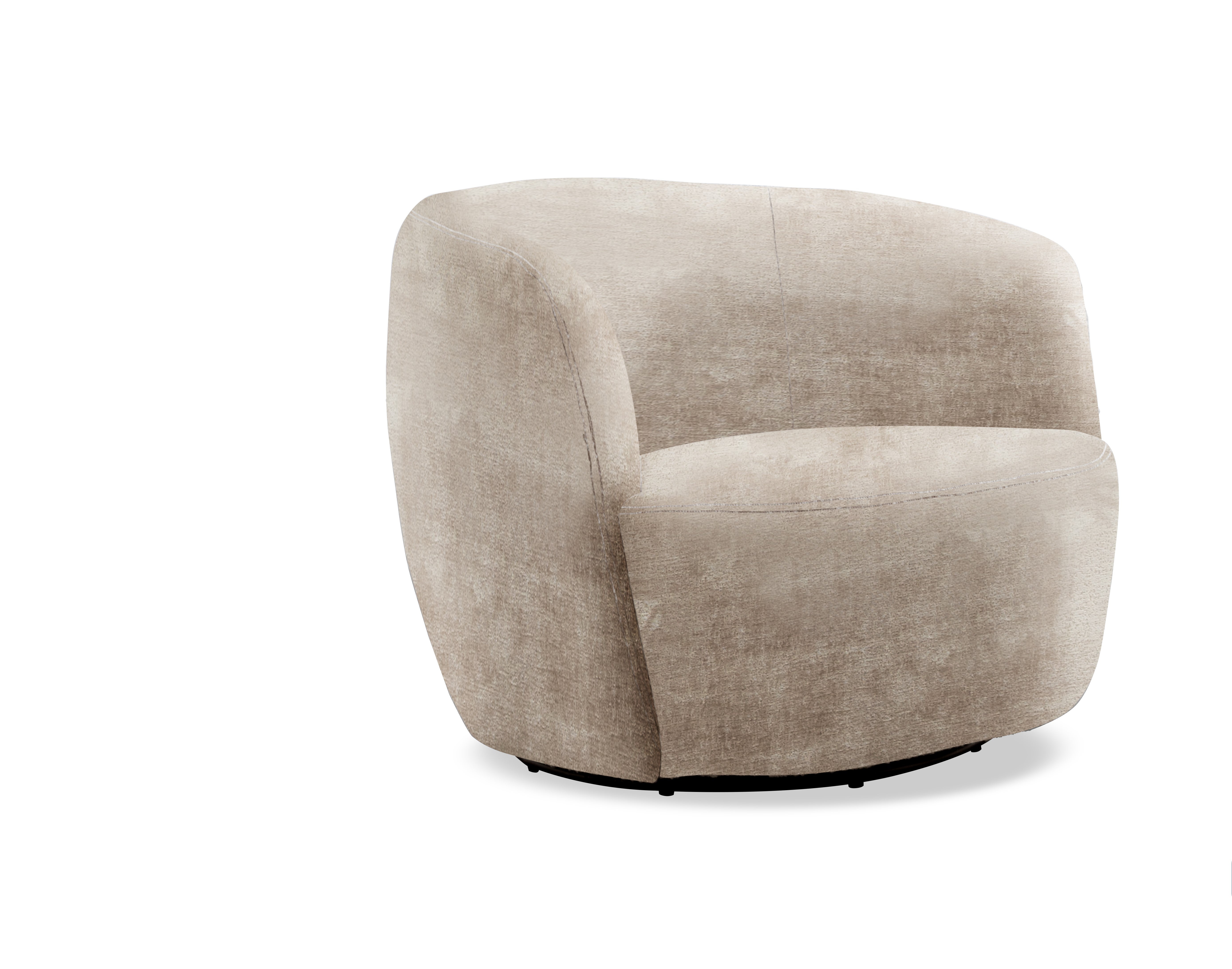 Parker Living Carina - Miami Mink Swivel Barrel Chair
