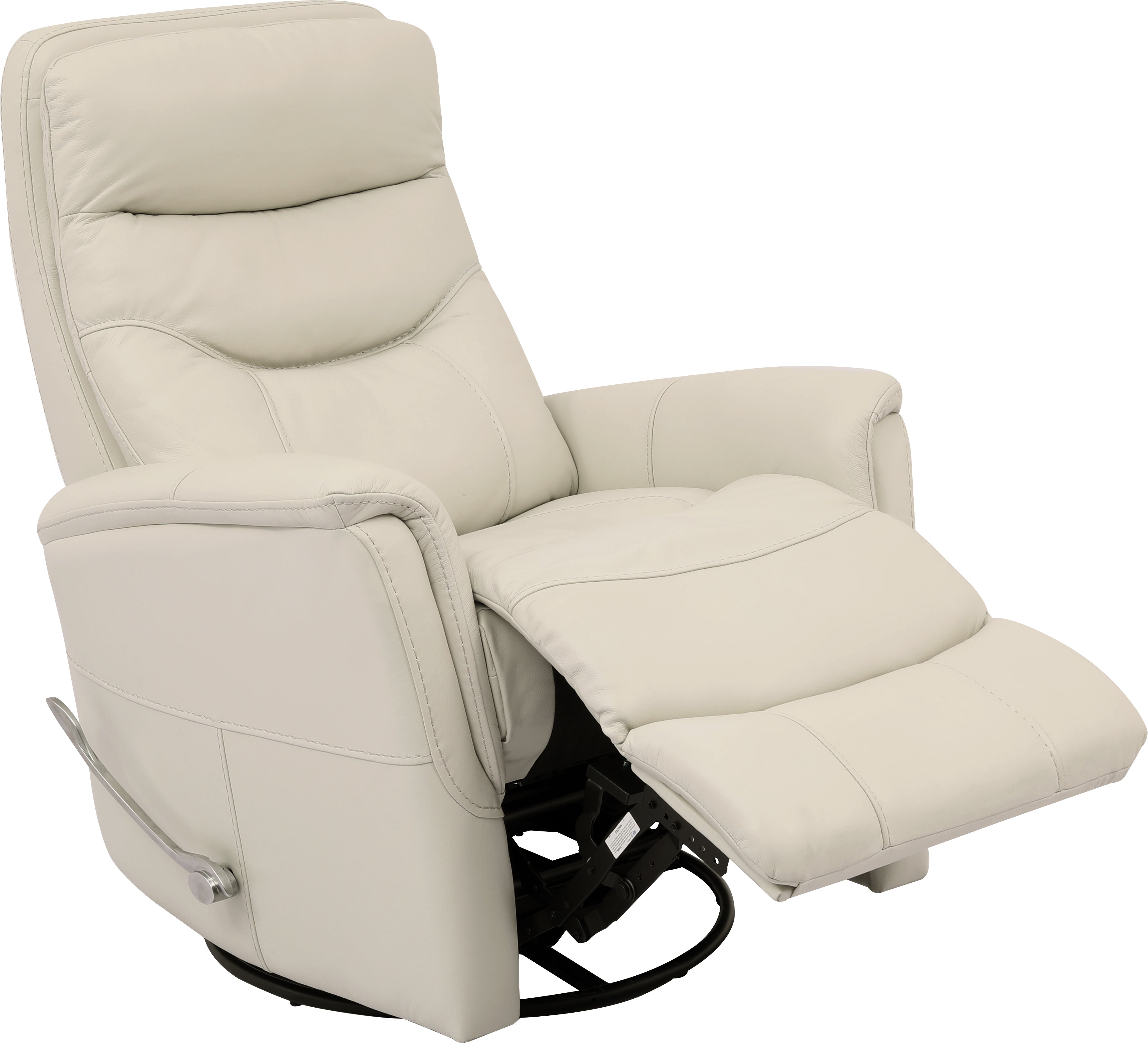 Parker Living Gemini - Ivory Swivel Glider Recliner