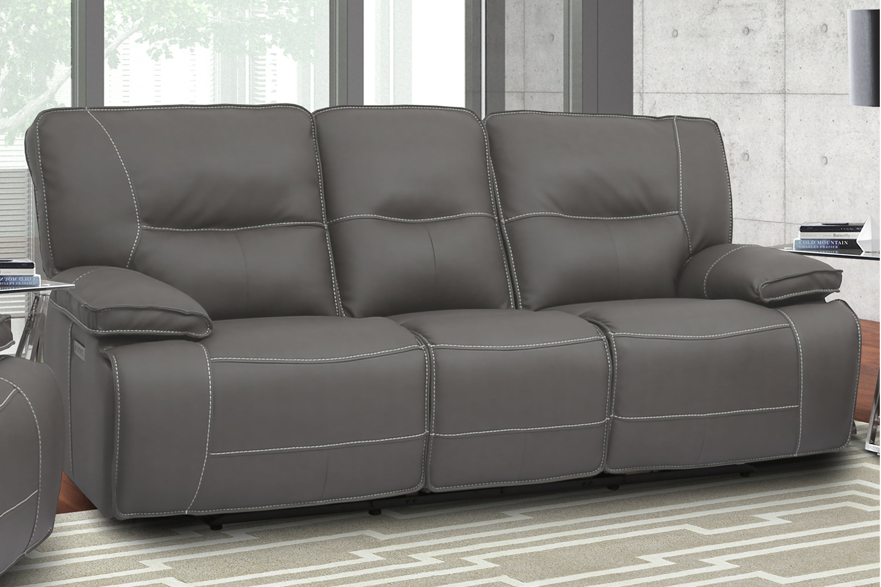 Parker Living Spartacus - Haze Power Reclining Sofa Loveseat and Recliner