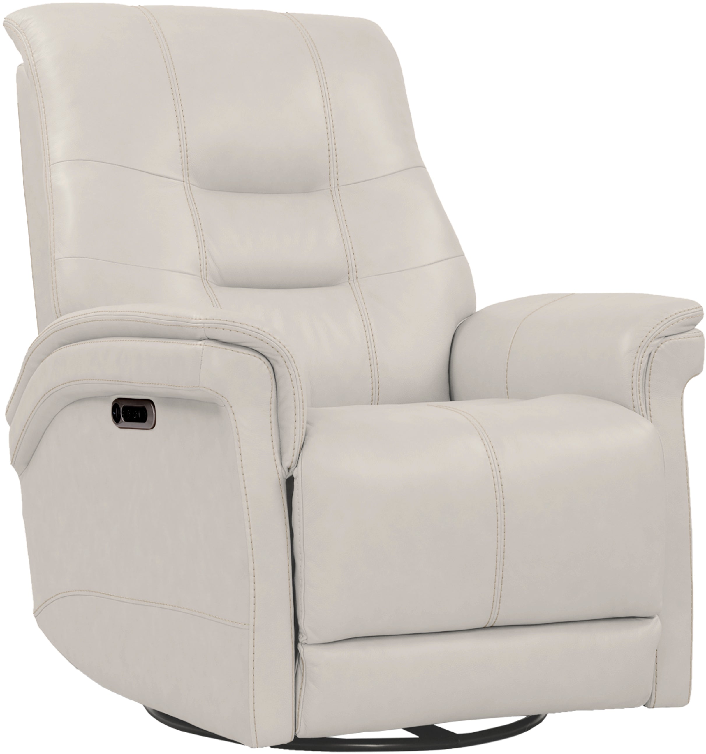 Parker Living Carnegie - Verona Ivory - Powered By Freemotion Cordless Power Swivel Glider Recliner Two Pack