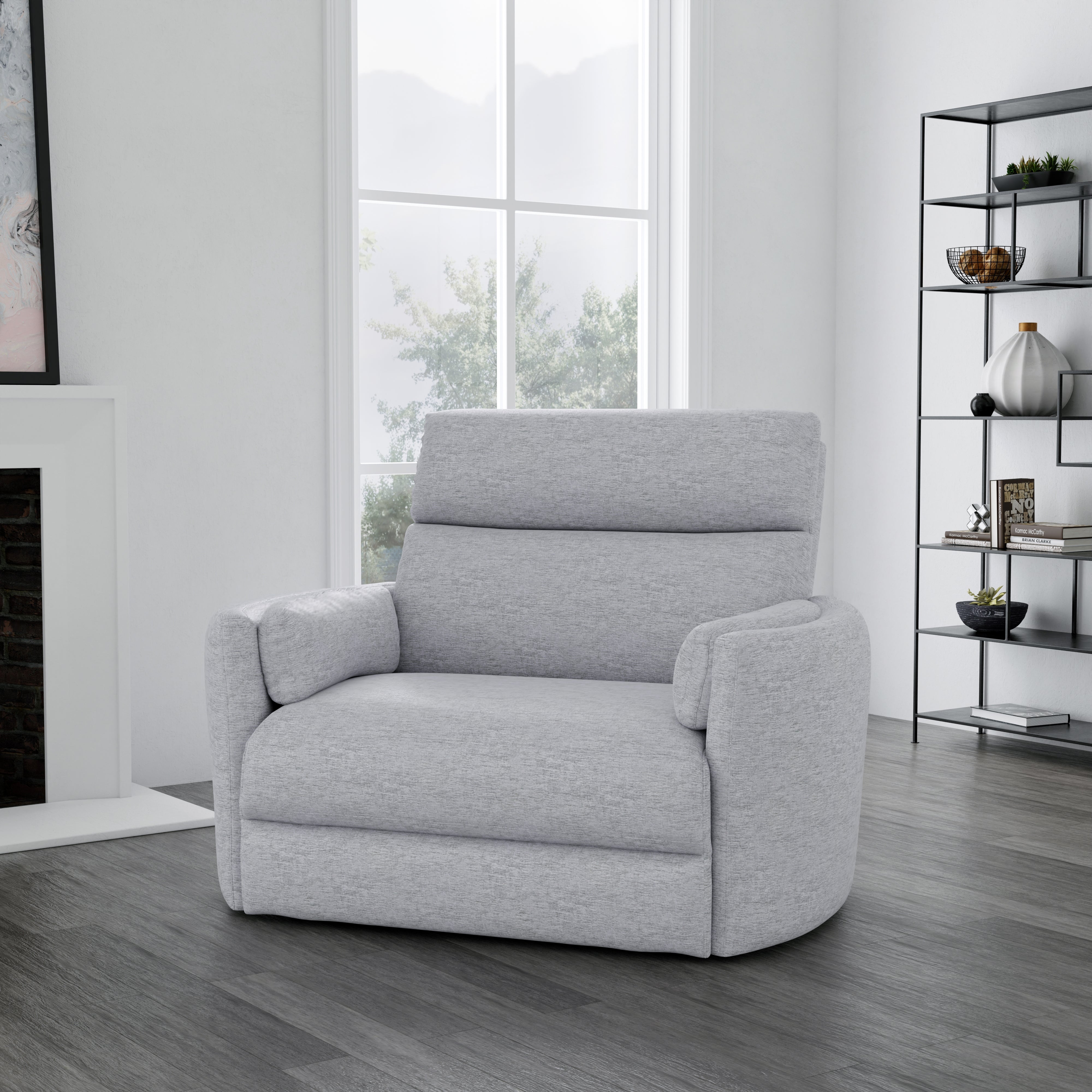 Parker Living Radius Xl - Mineral Extra Wide Power Glider Recliner